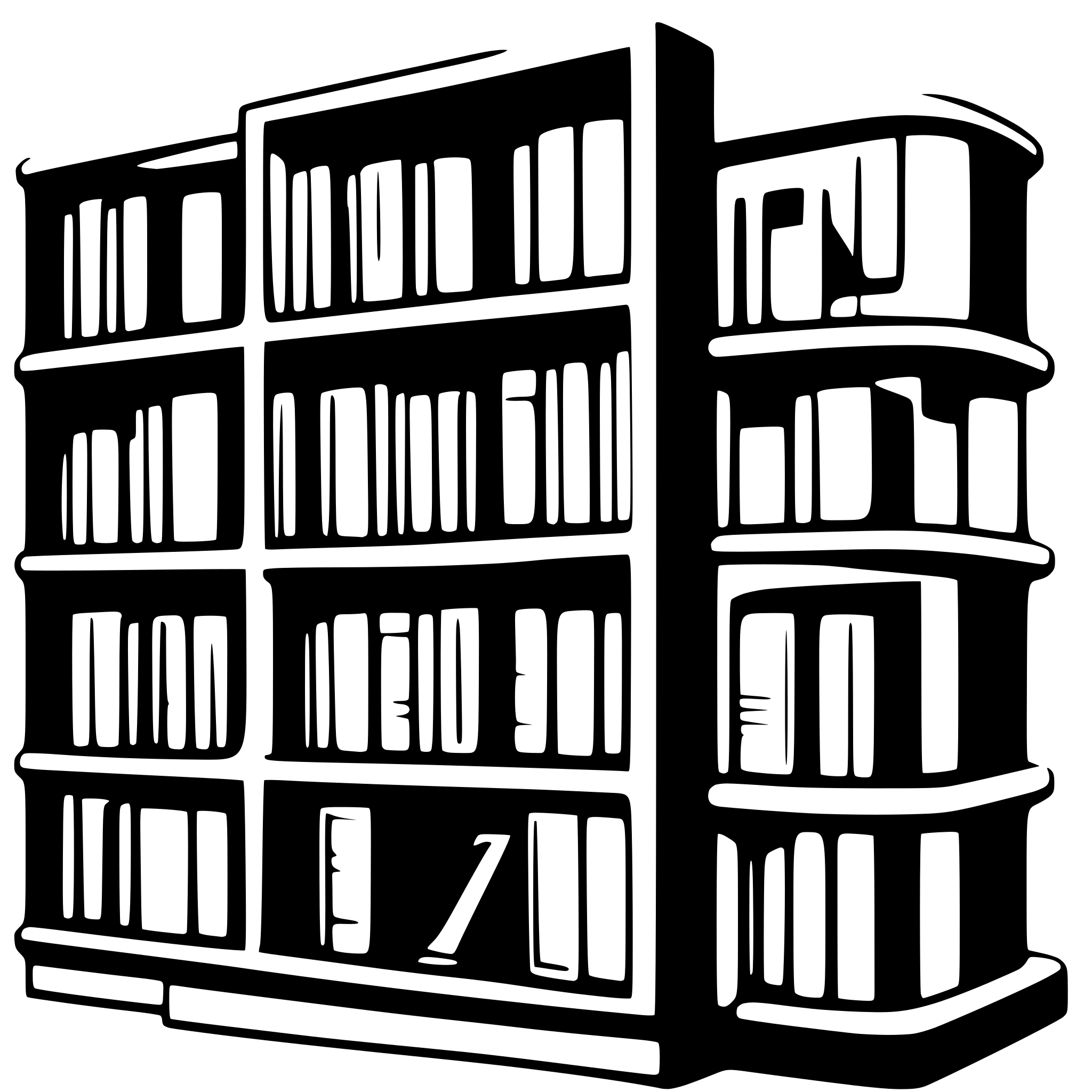 AI-generated SVG of 'Library icon for web application, that would be located next to new template lib module'