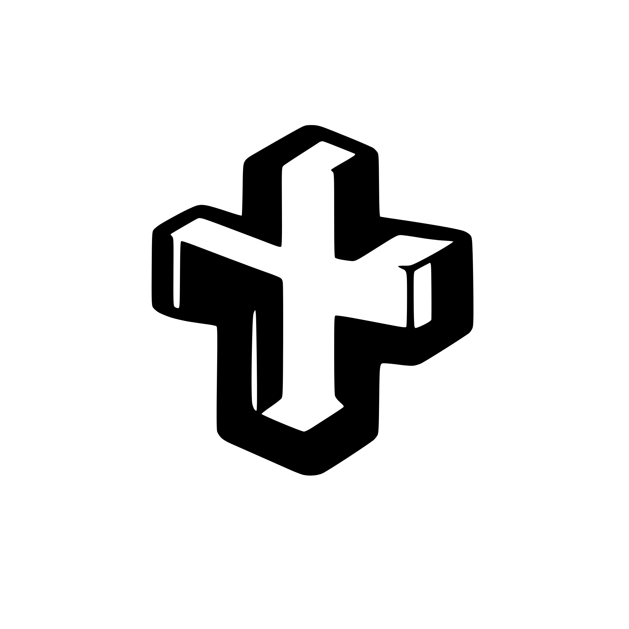 AI-generated SVG of a a fusion of an anvil and the symbol for internet