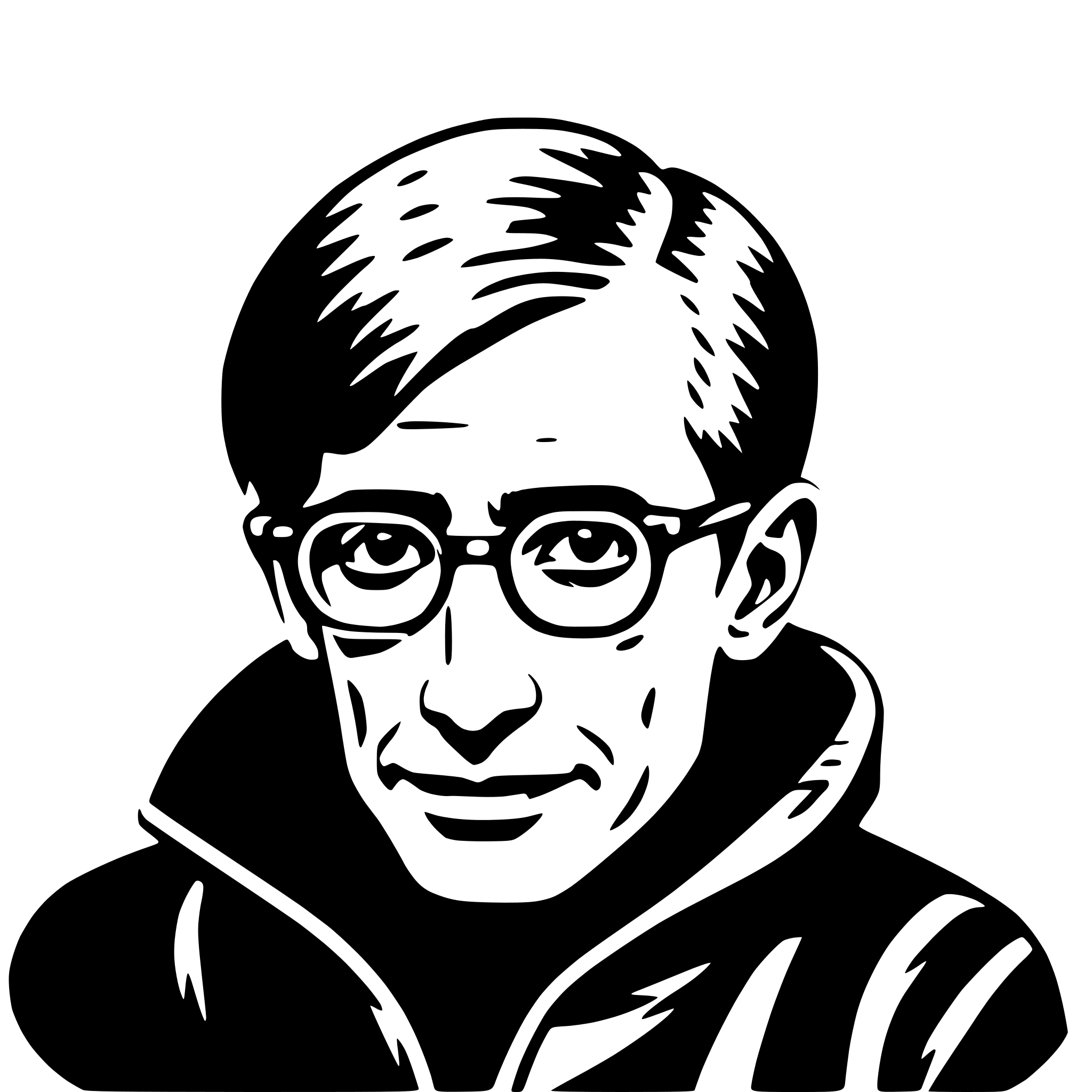AI-generated SVG of 'stephen hawking'