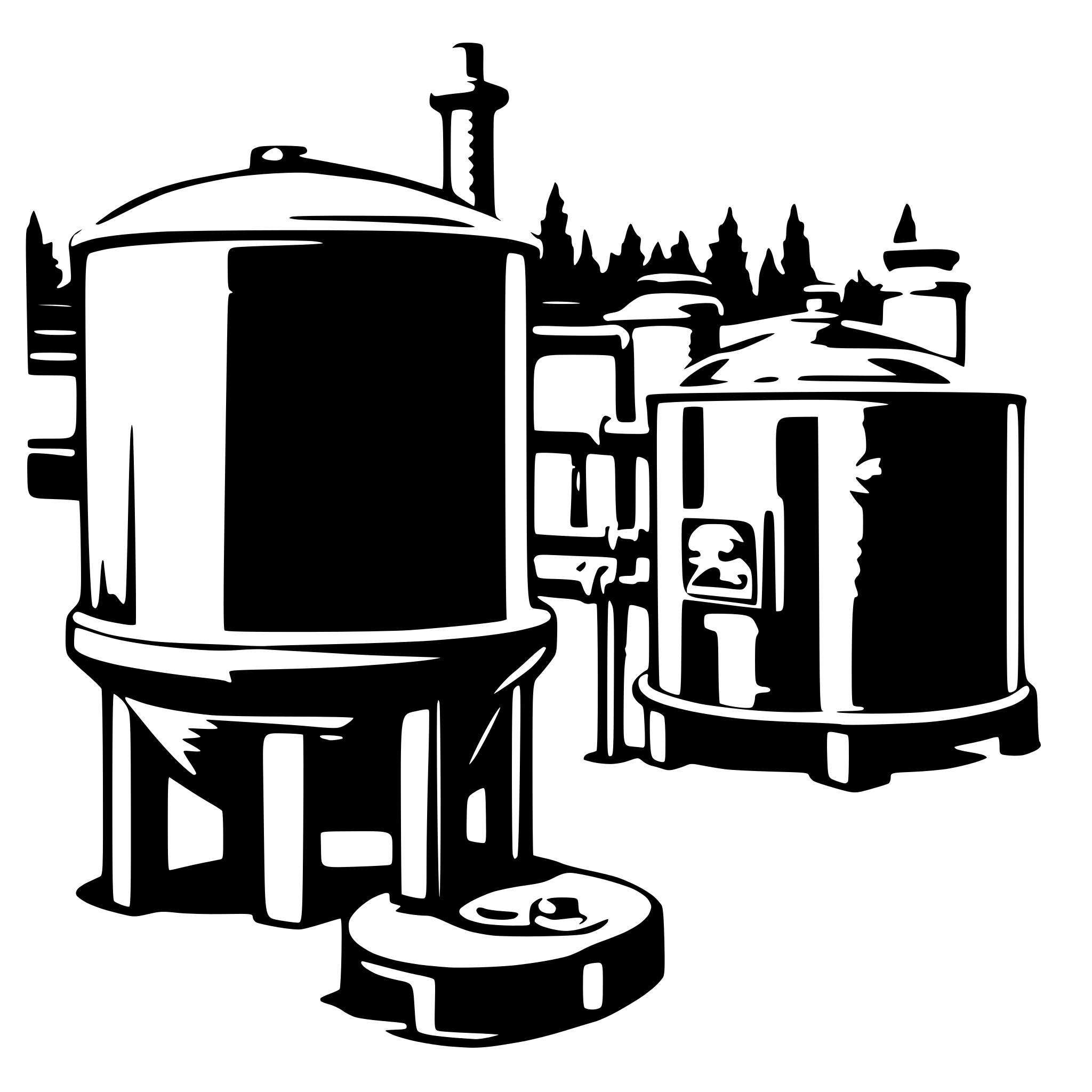 AI-generated SVG of 'sewage water treatment equipment'