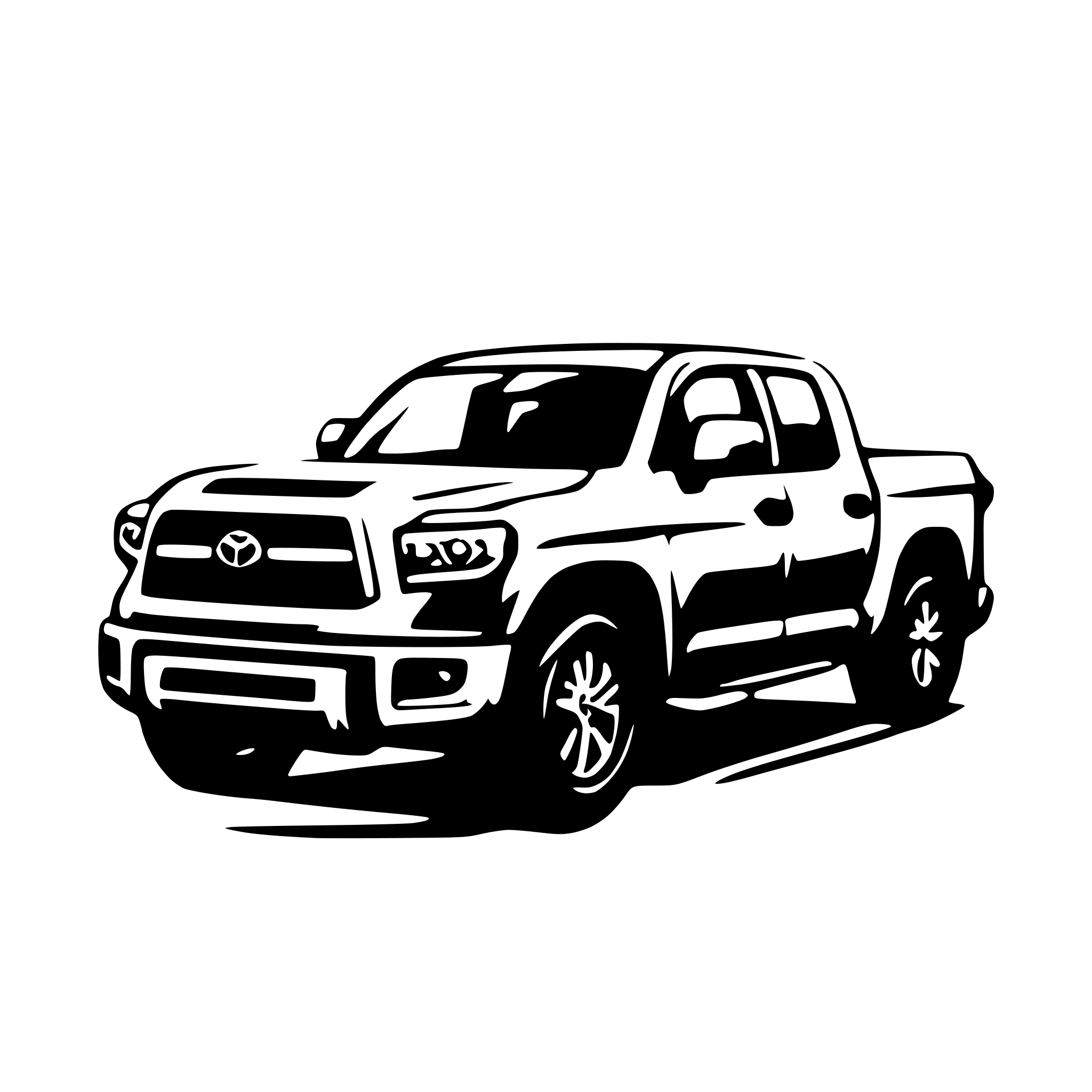 AI-generated SVG of 'Toyota tundra'