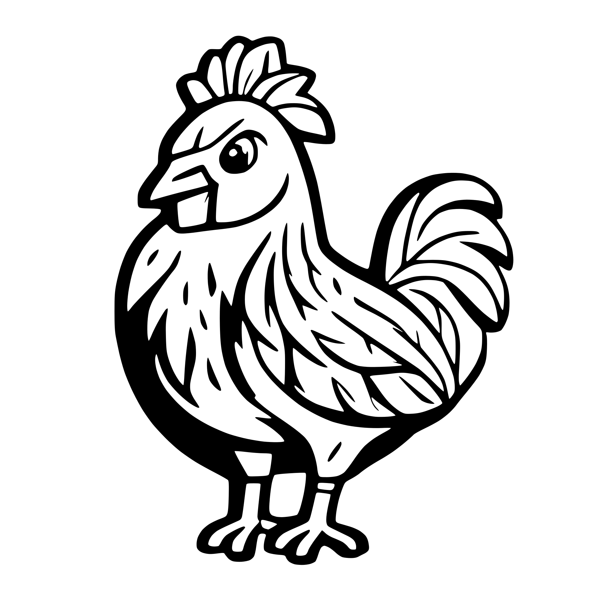 AI-generated SVG of 'cock'