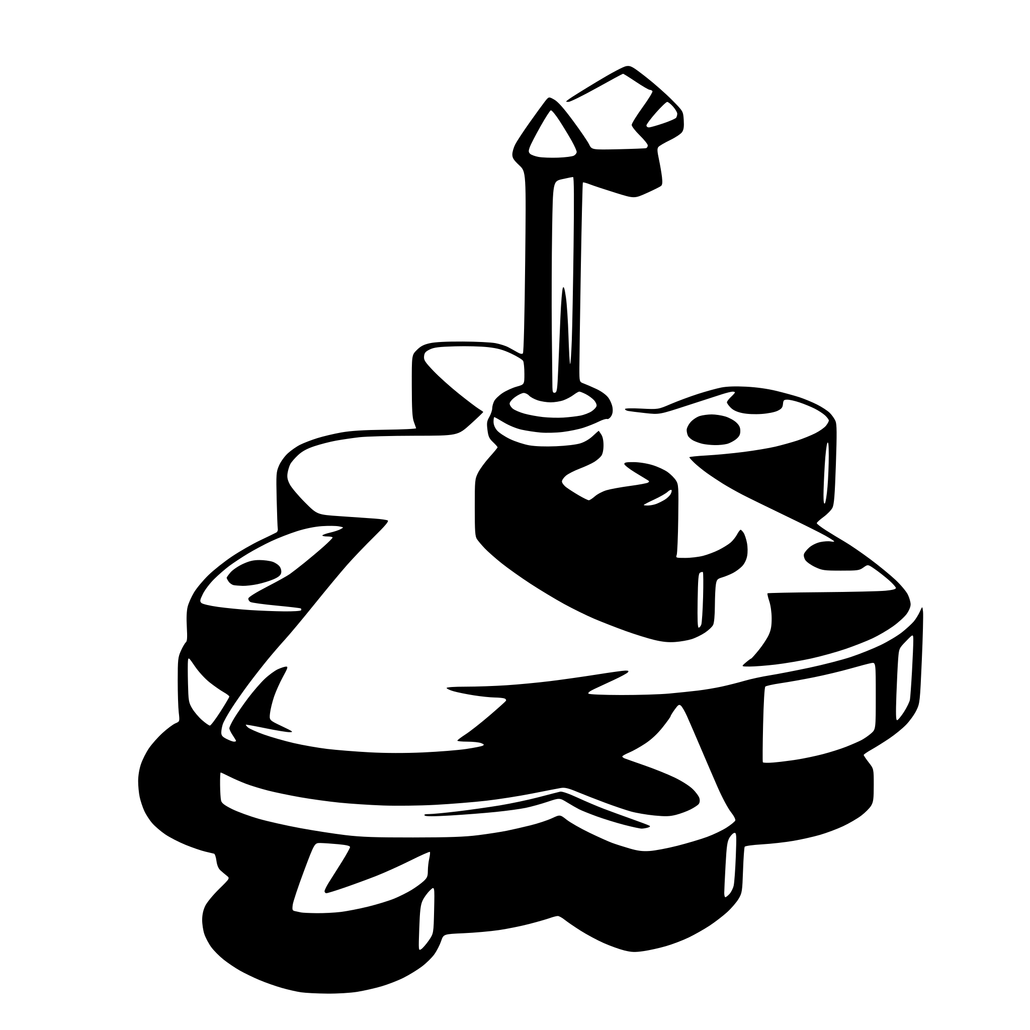 AI-generated SVG of a simple cristmas toy