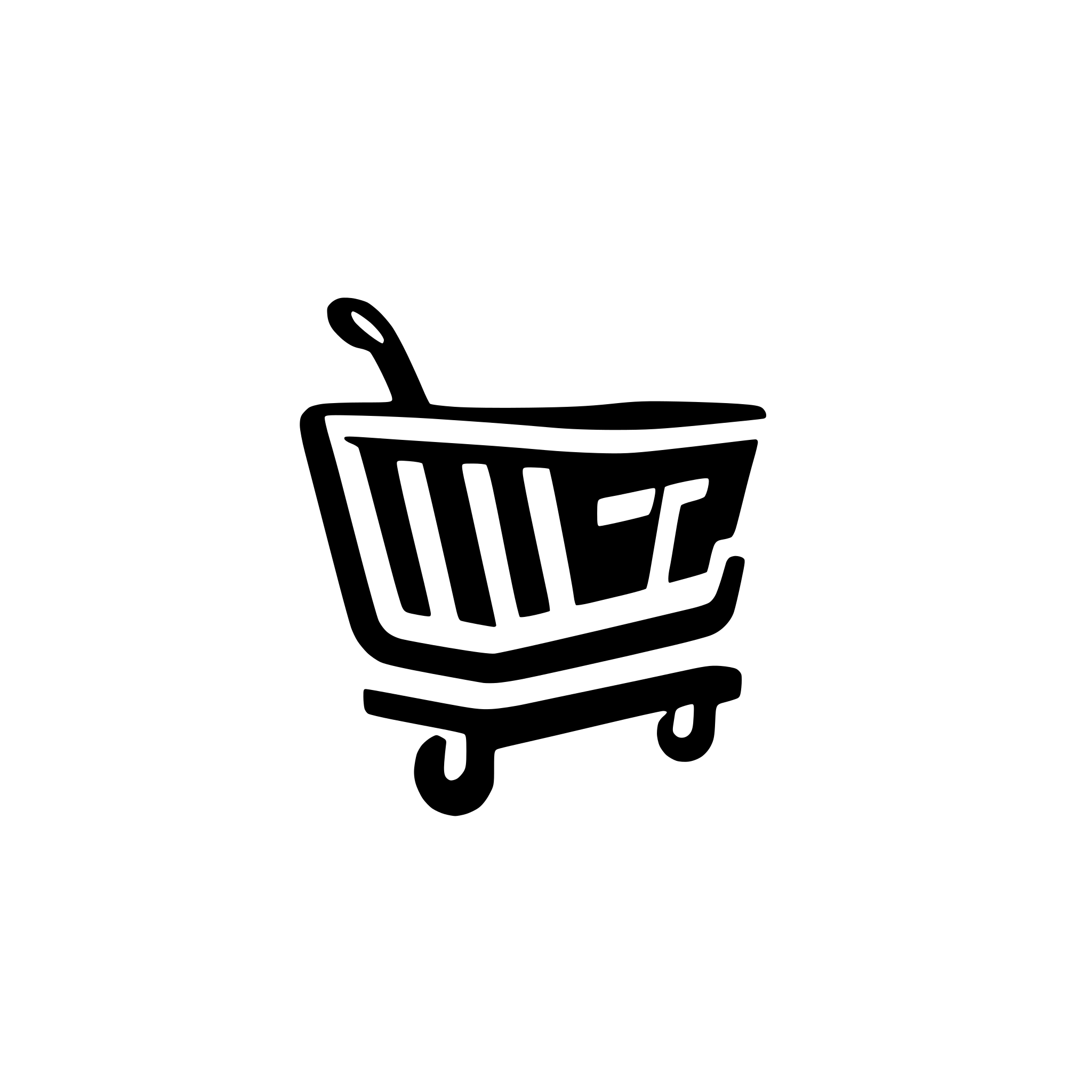 AI-generated SVG of a shopping cart, fast