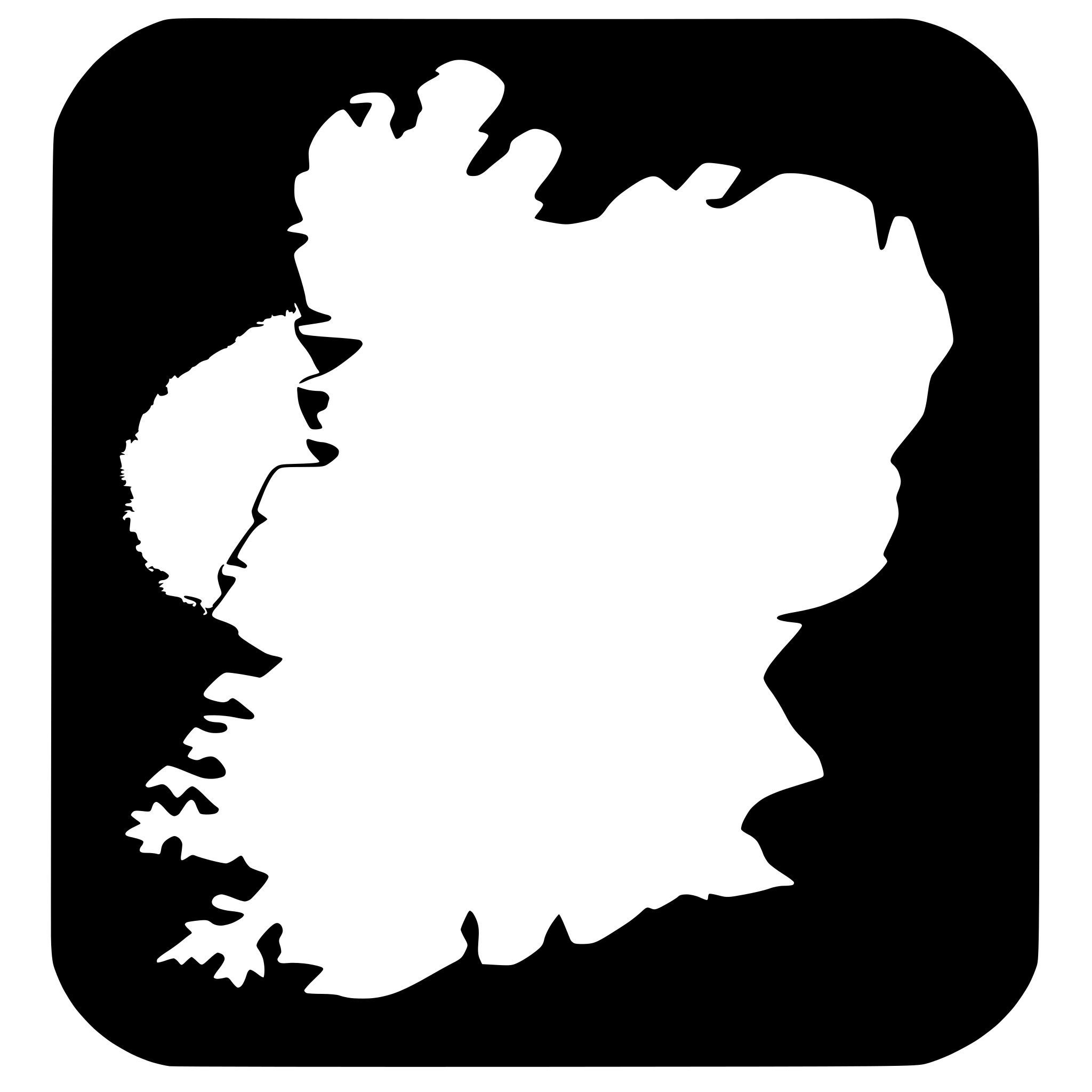 AI-generated SVG of 'scandinavian map'