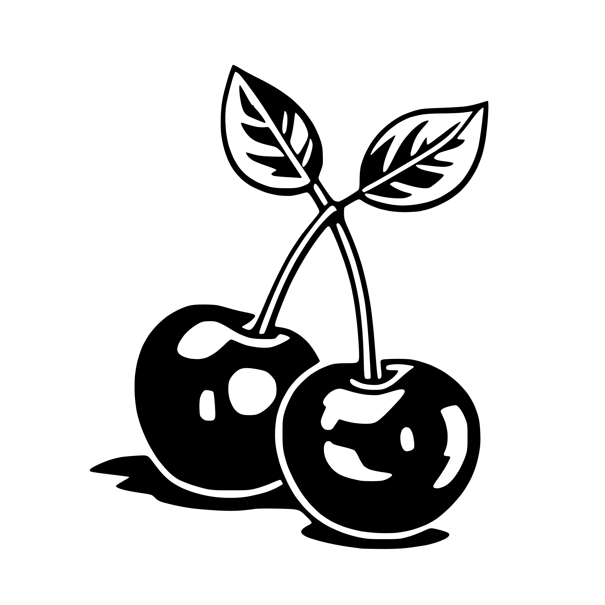 AI-generated SVG of 'cherry'