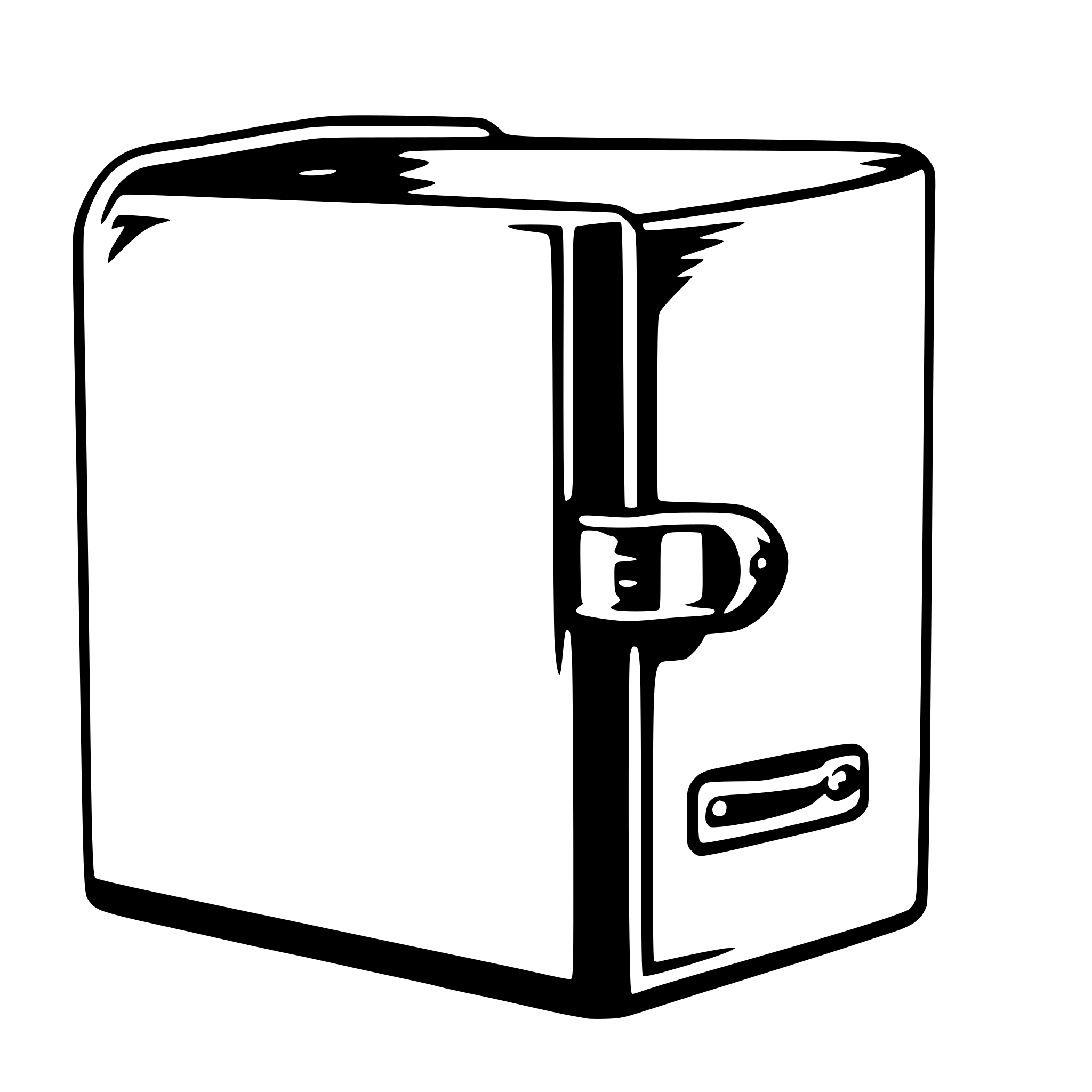 AI-generated SVG of a folder