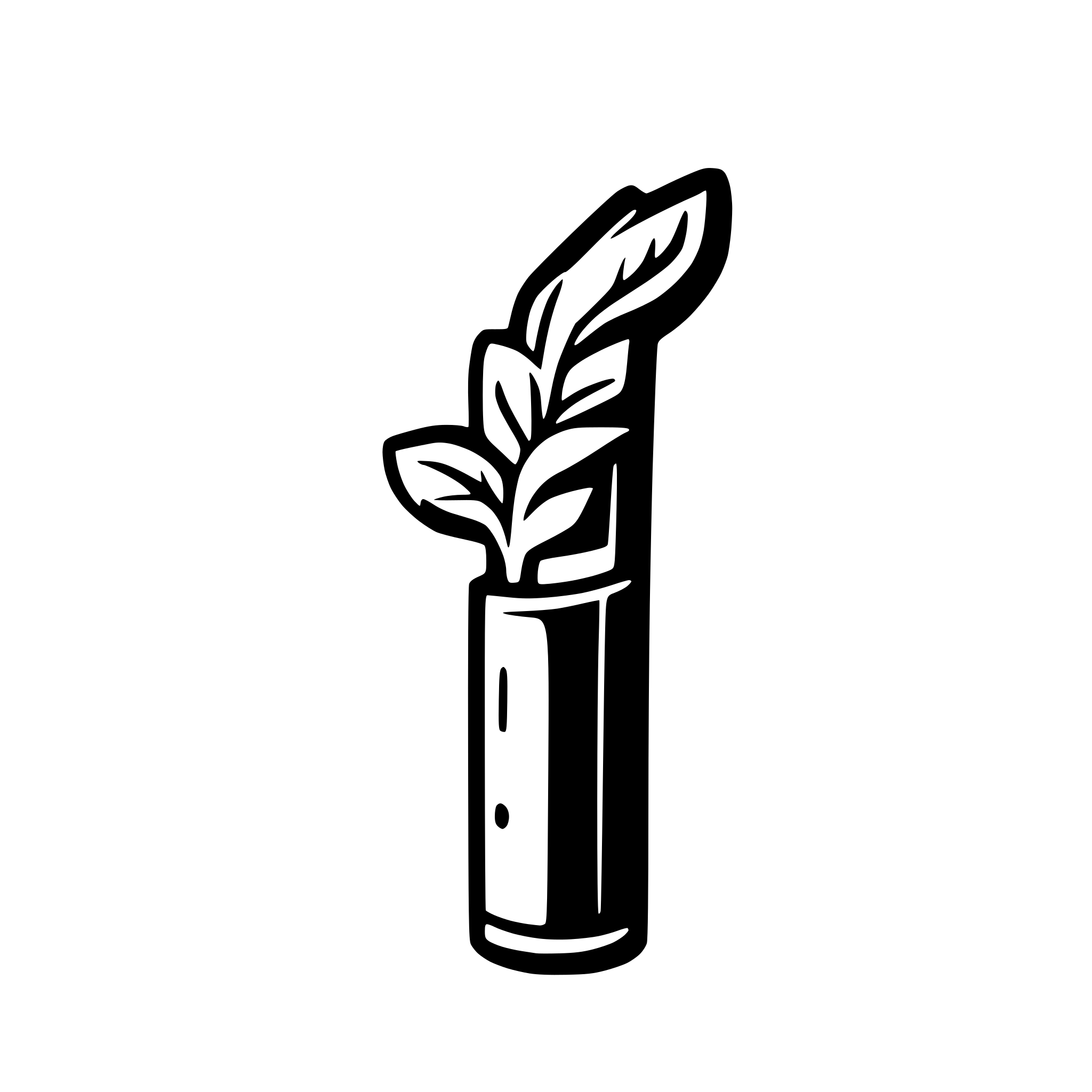 AI-generated SVG of 'minimalistic cigar pipe icon'