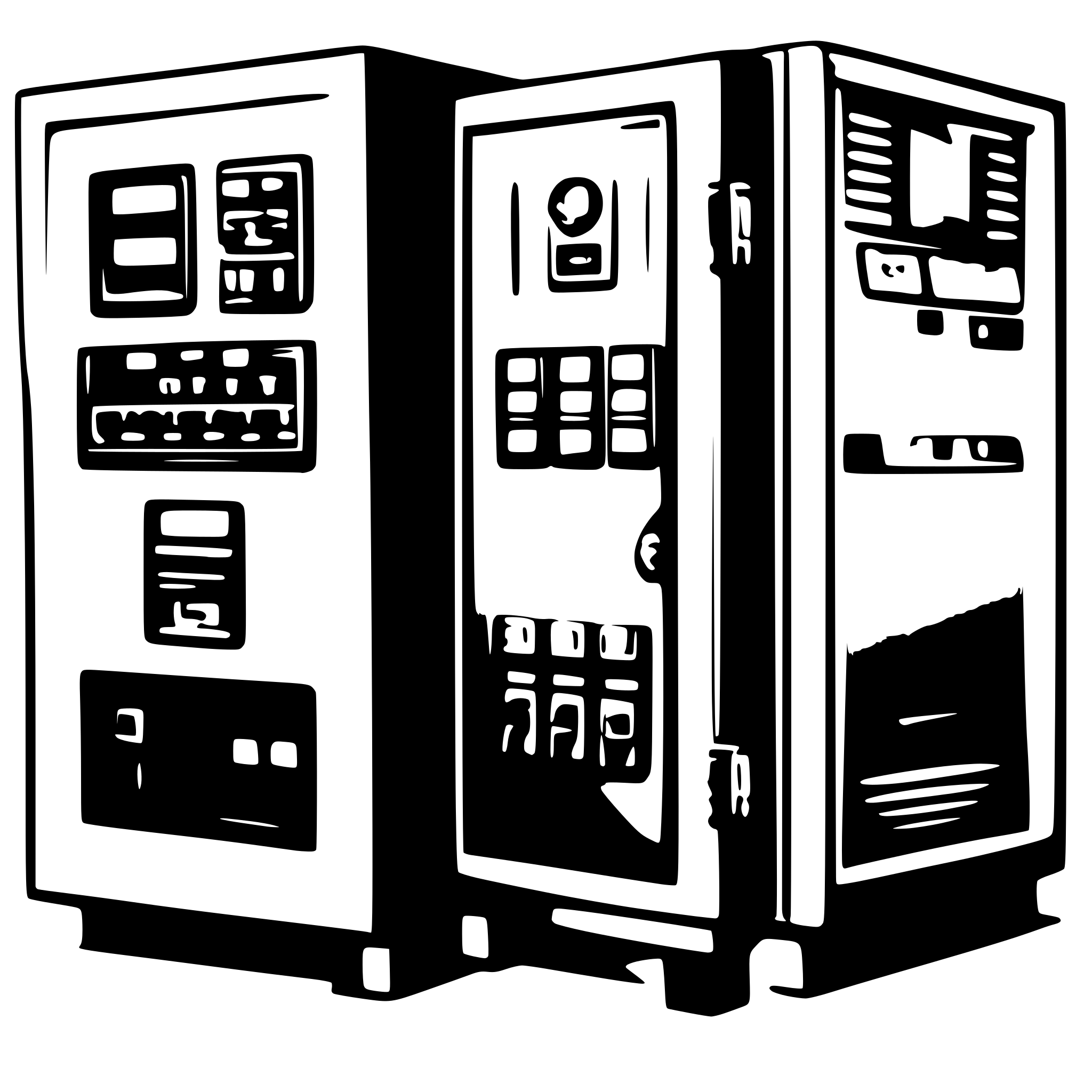 AI-generated SVG of a electrical cabinet 2d color front view