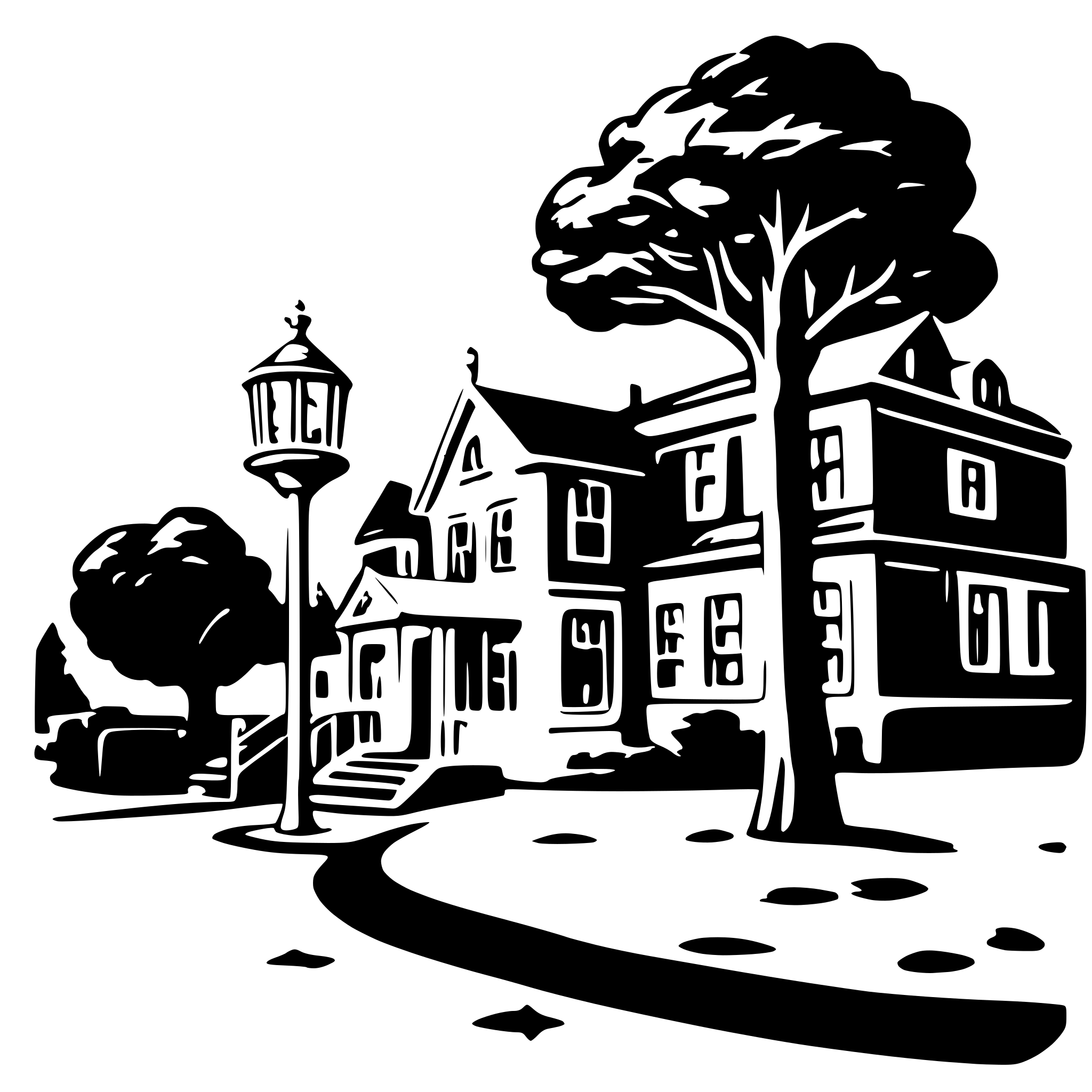 AI-generated SVG of a Stars Hollow