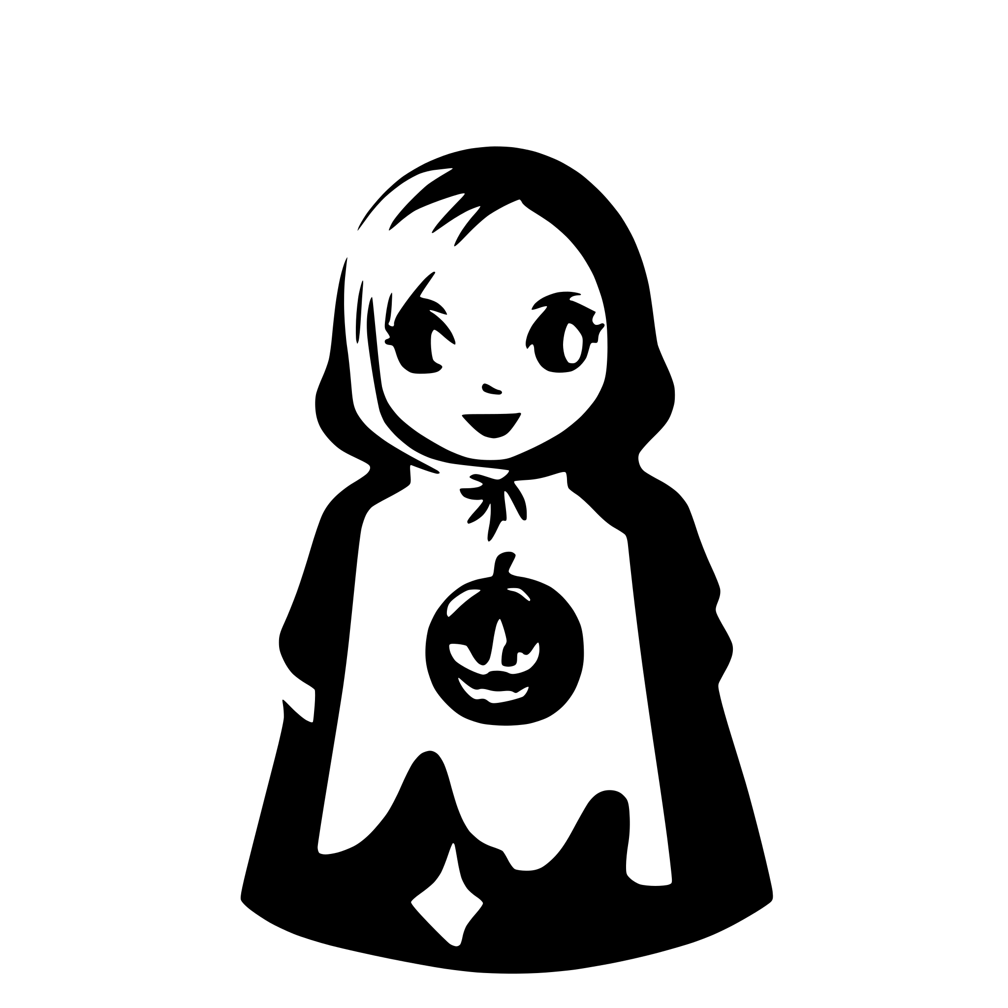 AI-generated SVG of 'halloweenghost'