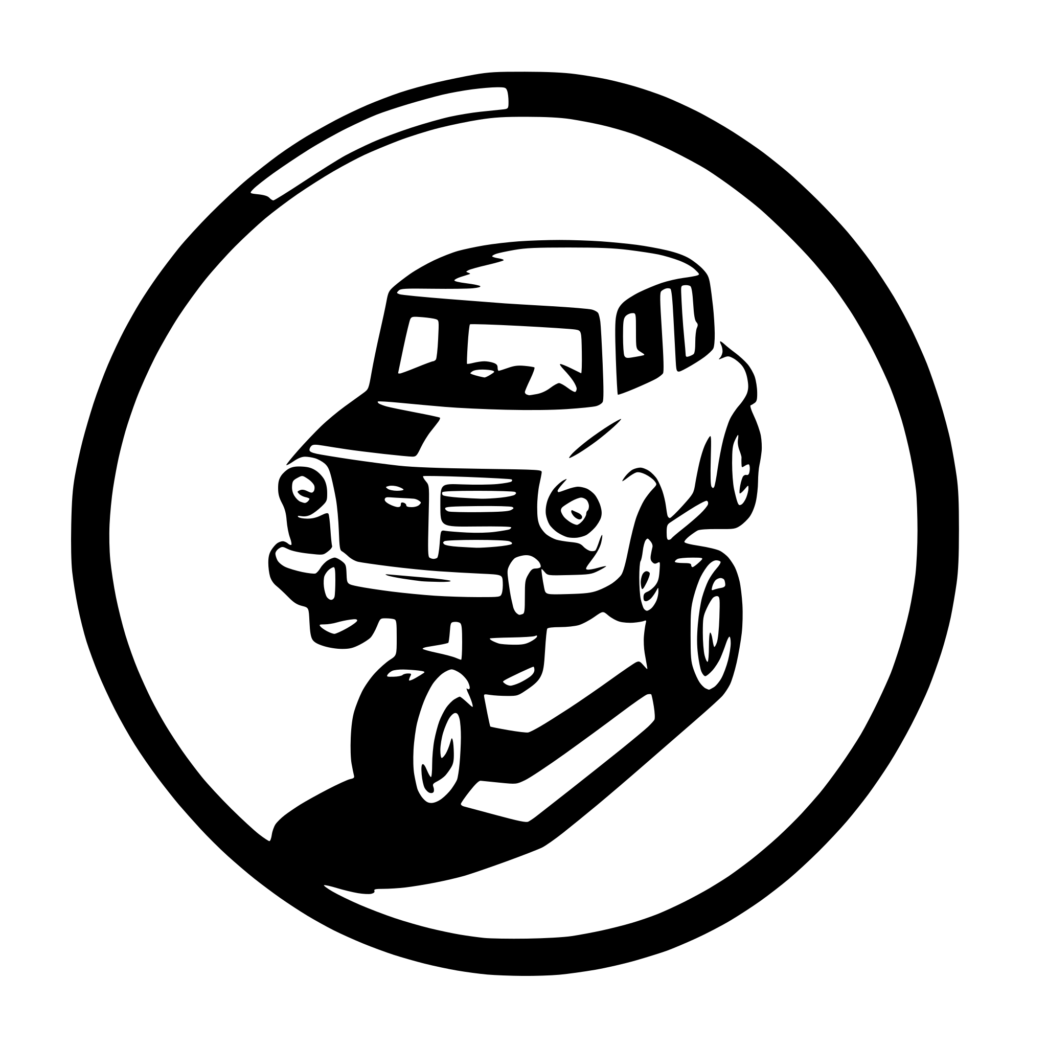 AI-generated SVG of a car with electro