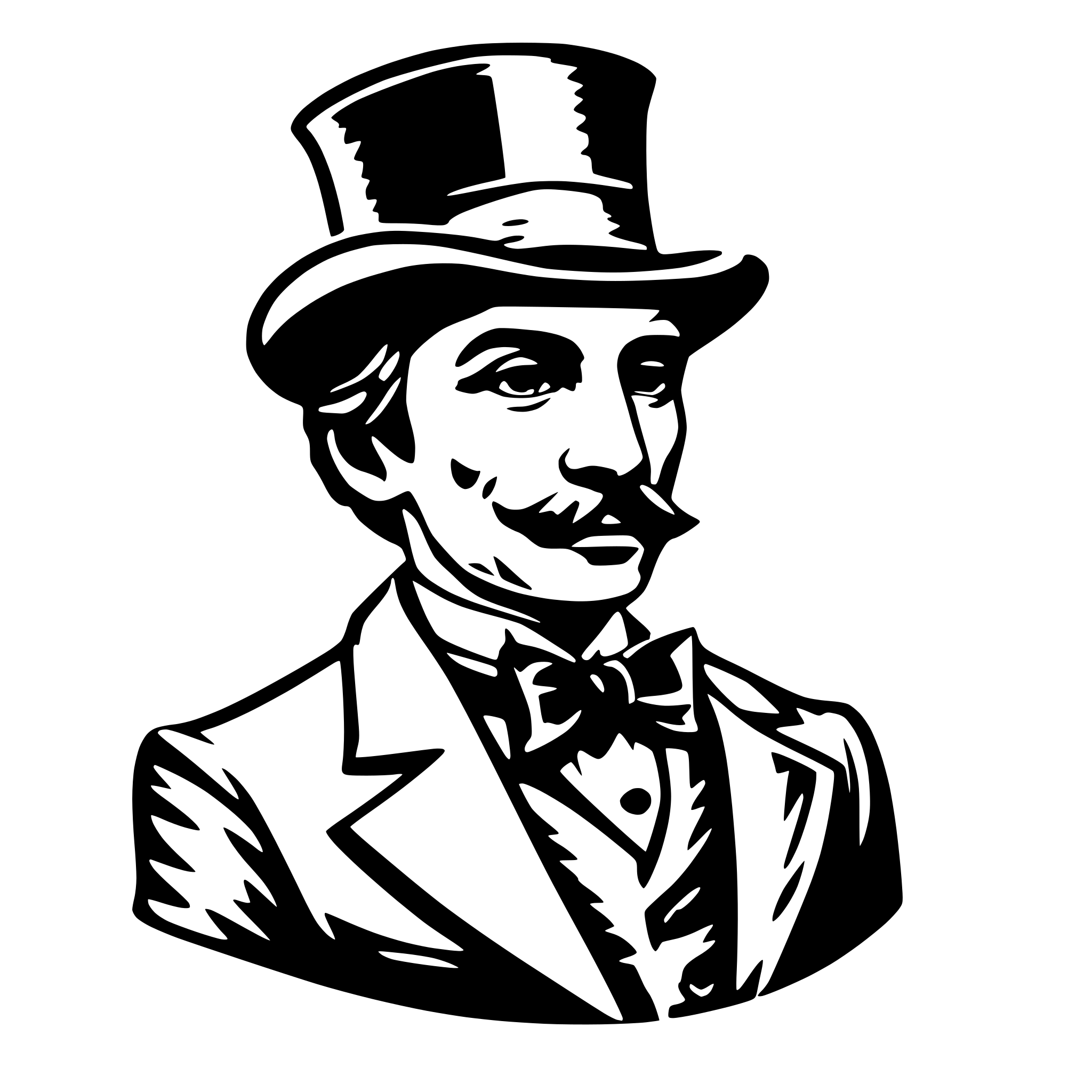 AI-generated SVG of 'Anglais gentleman monsieur'