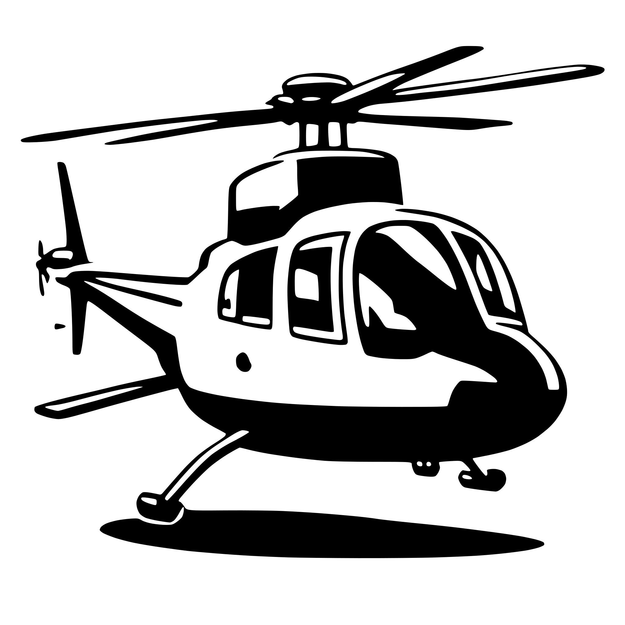 AI-generated SVG of a helicopter