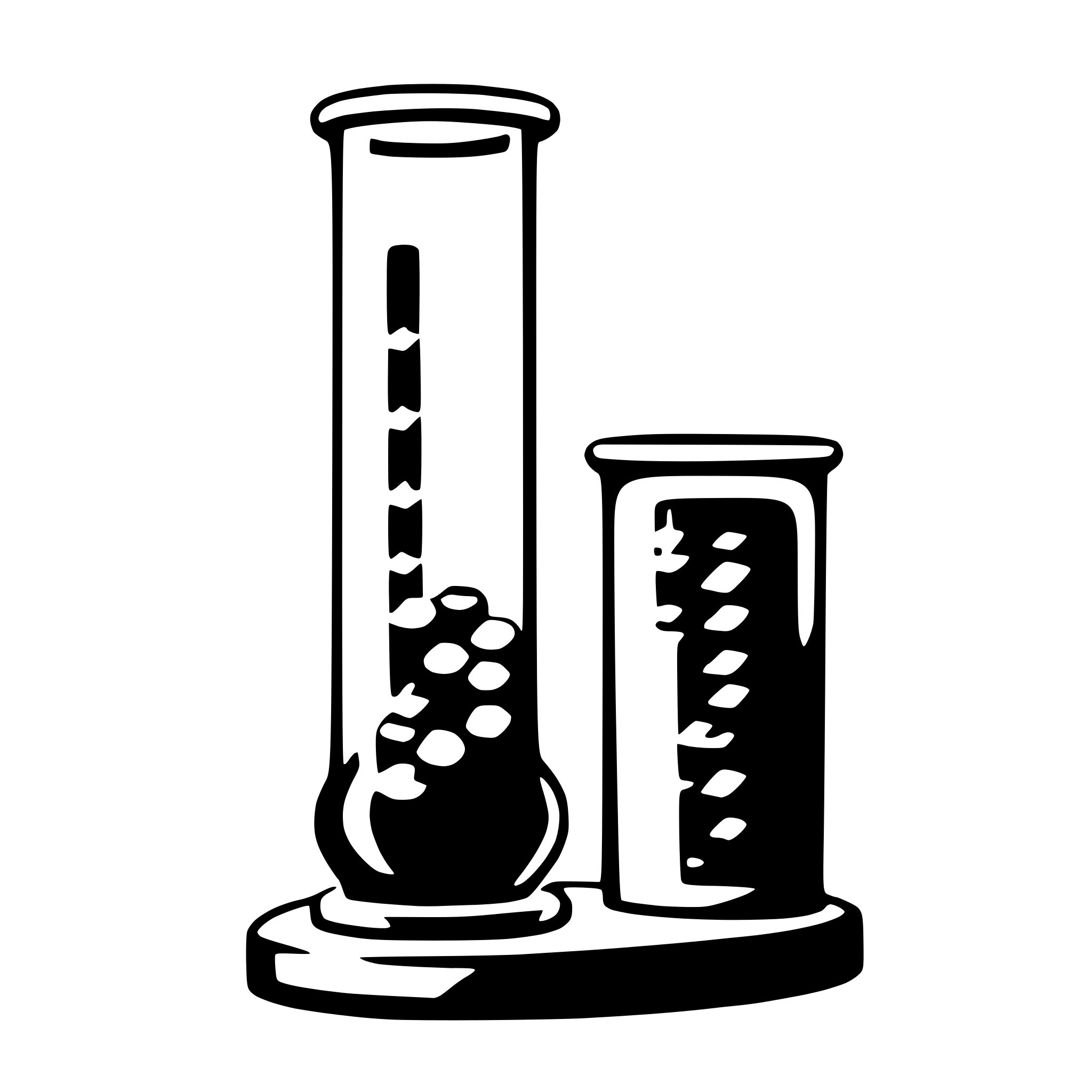 AI-generated SVG of 'test tube'