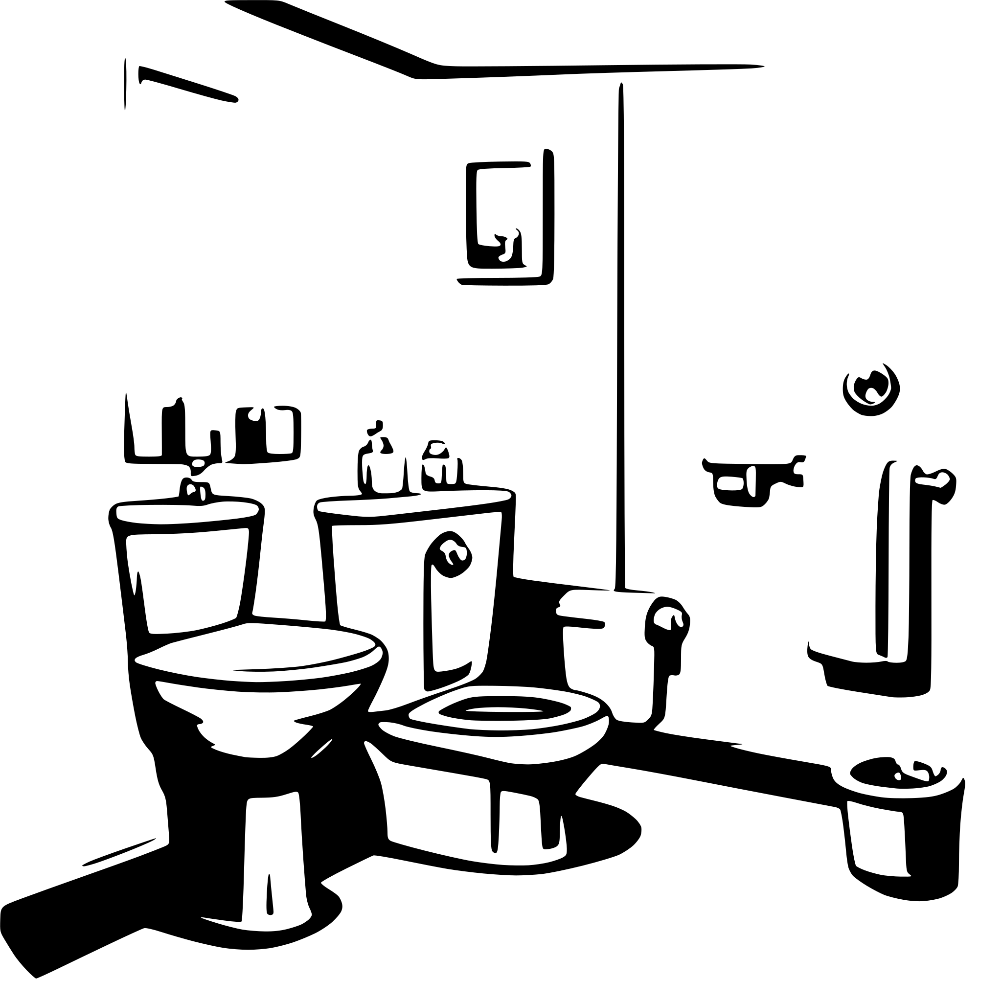 AI-generated SVG of 'bathroom'