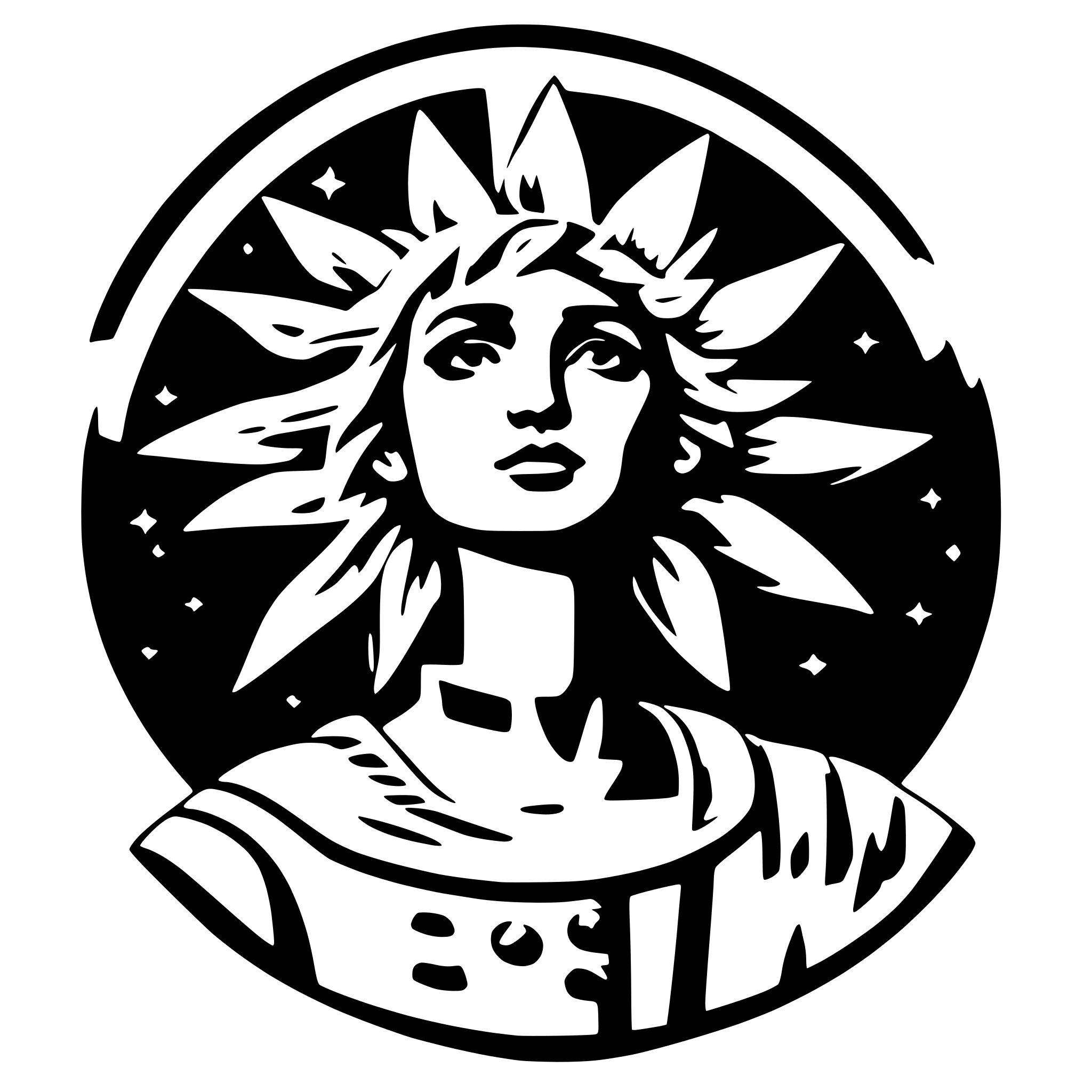 AI-generated SVG of a helios