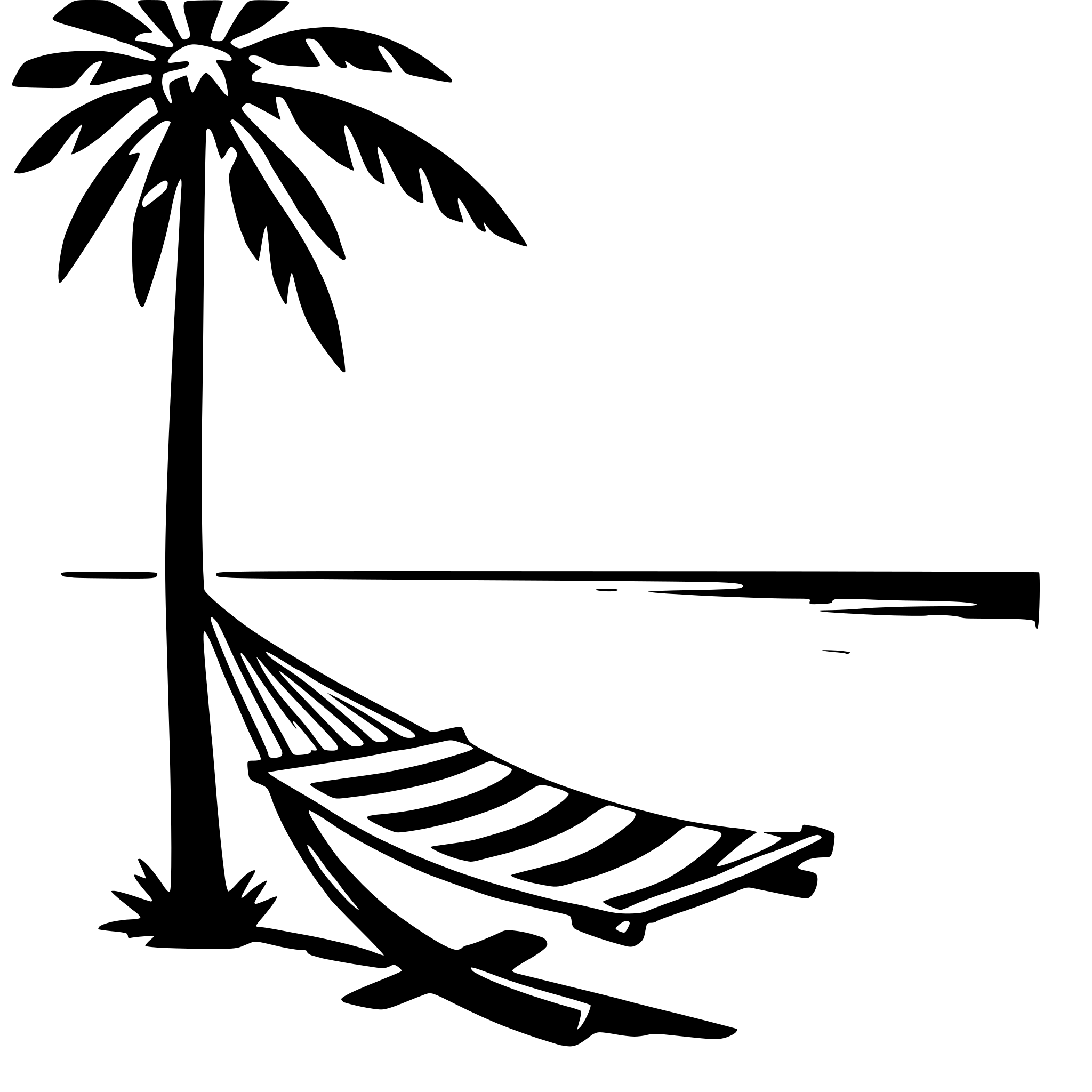 AI-generated SVG of 'beachside hammock relax'