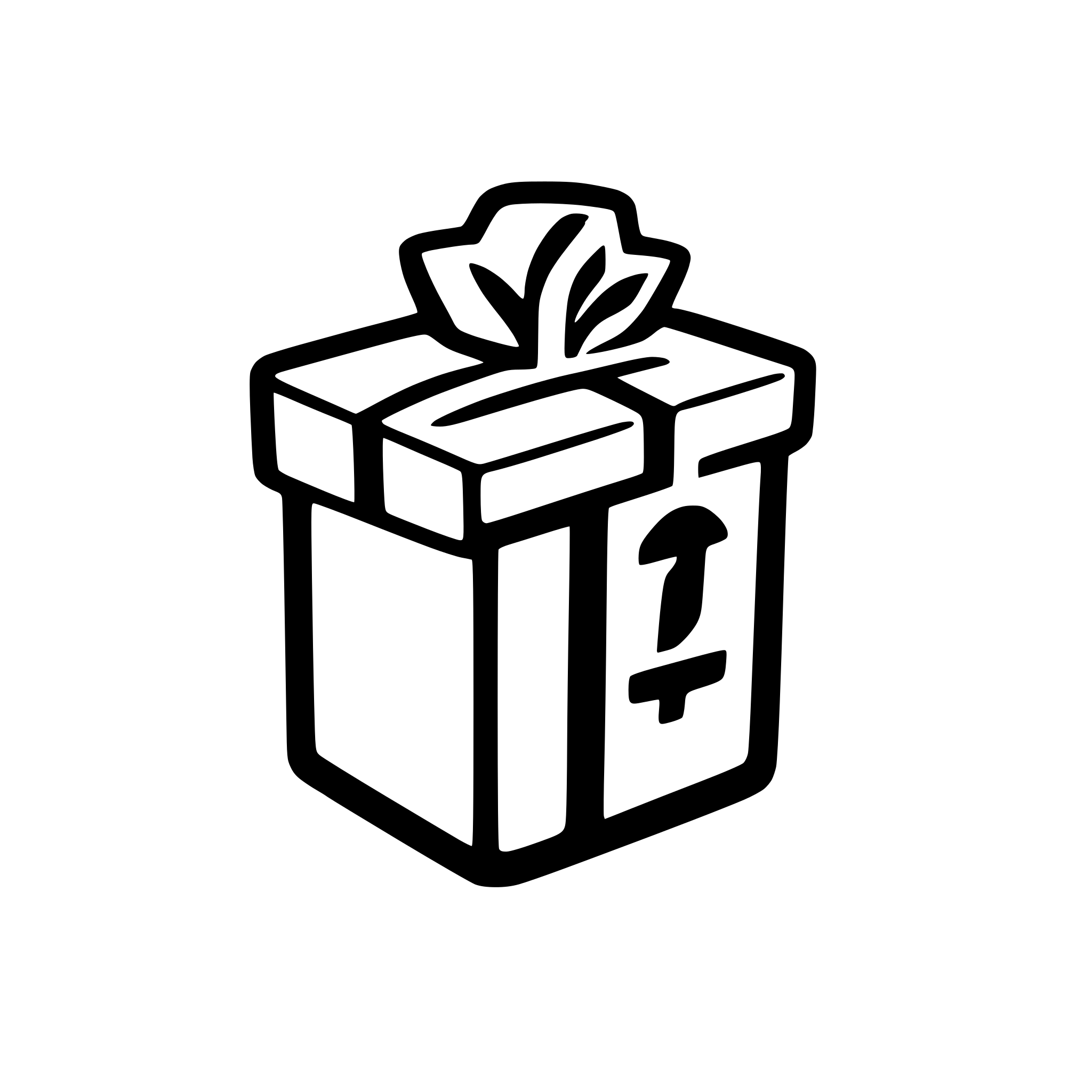 AI-generated SVG of a dollar sign on package box