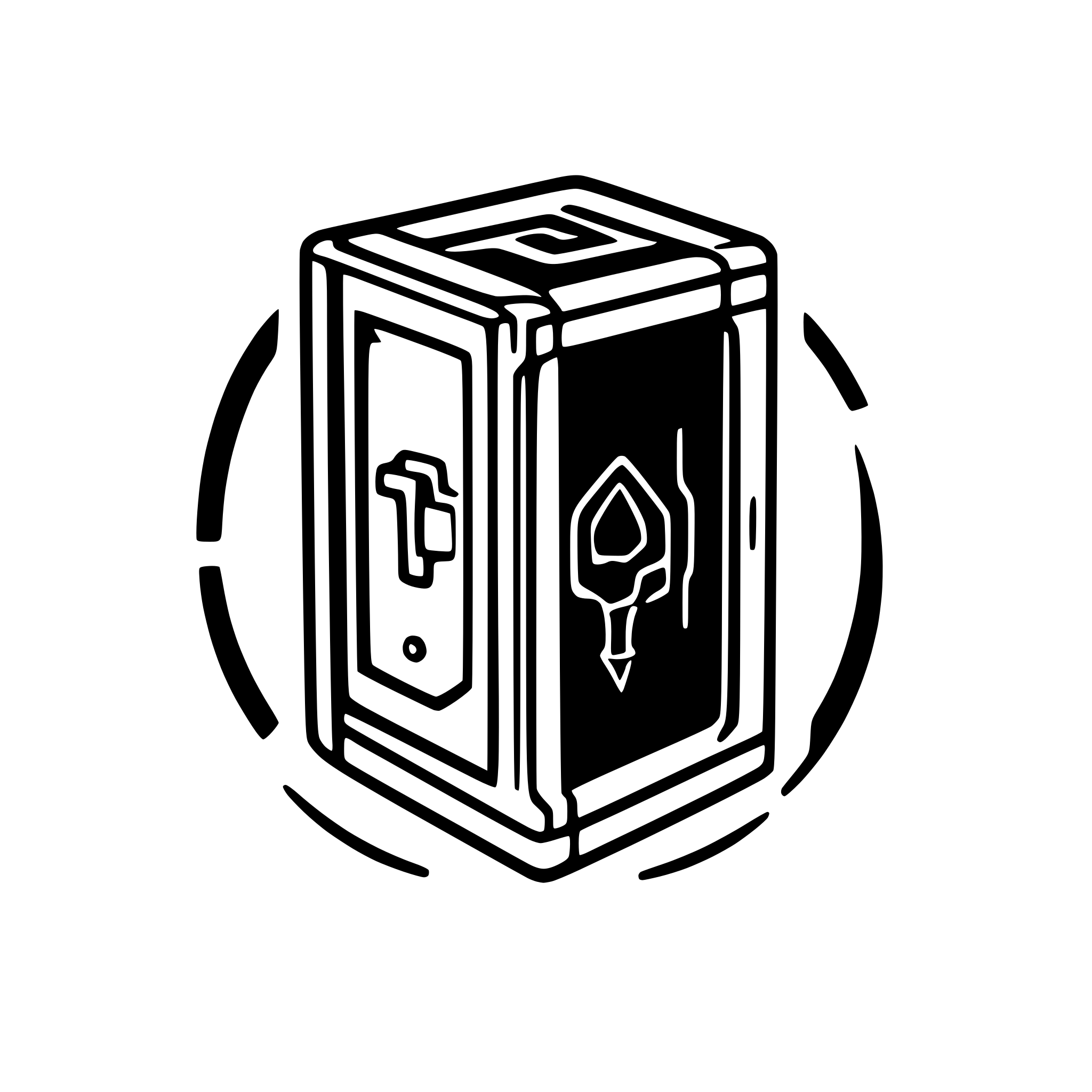 AI-generated SVG of a Level 10: Classified Overlord  Style: All Styles Merged      Icon: Locked vault door with a glitching question mark.      Details:          Frame: Triangular prism with shifting textures (neon/pixel/steampunk).          Hidden: Roman numeral "X" visible under UV light.          Color: Matte black, blood-red, chrome.