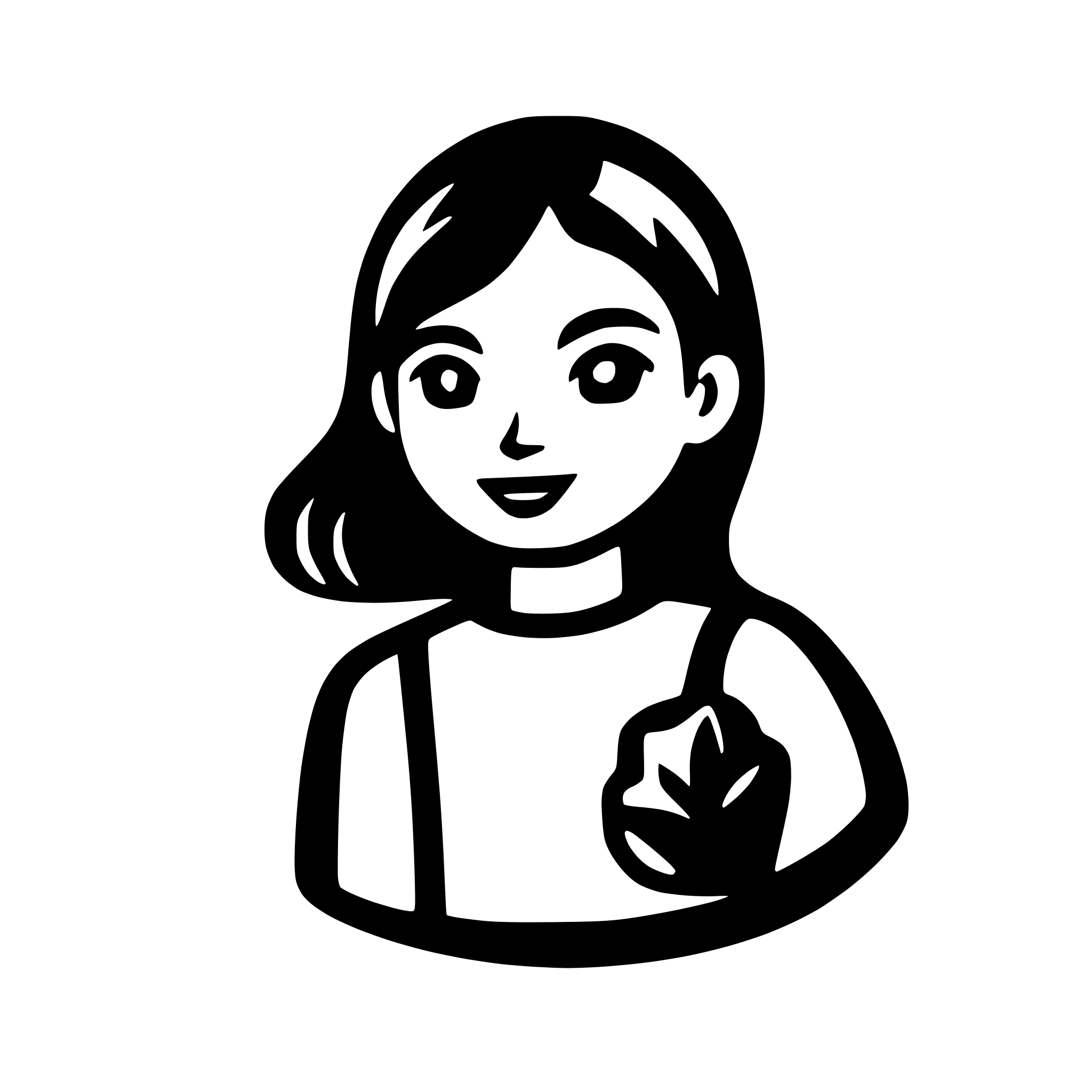 AI-generated SVG of a user icon