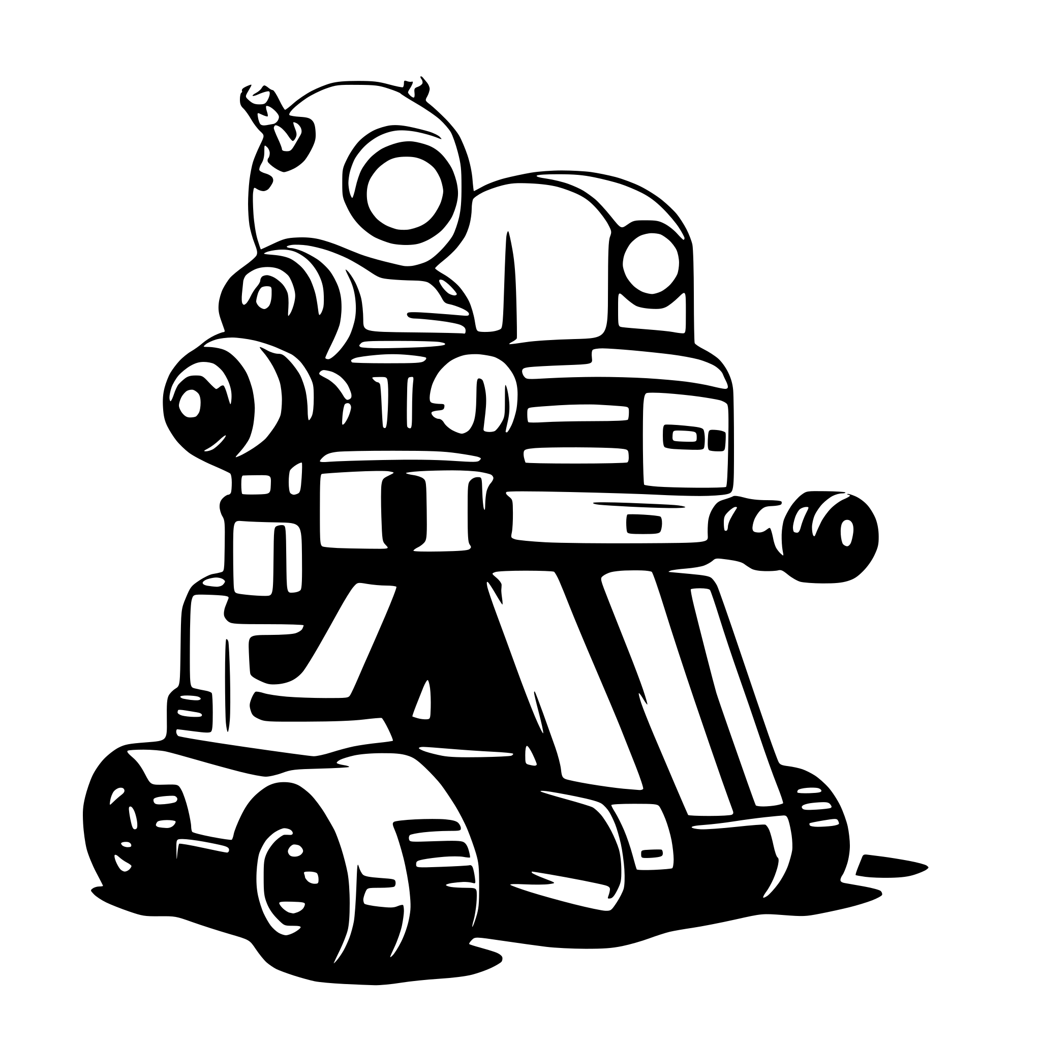 AI-generated SVG of 'Team maritime robotics'