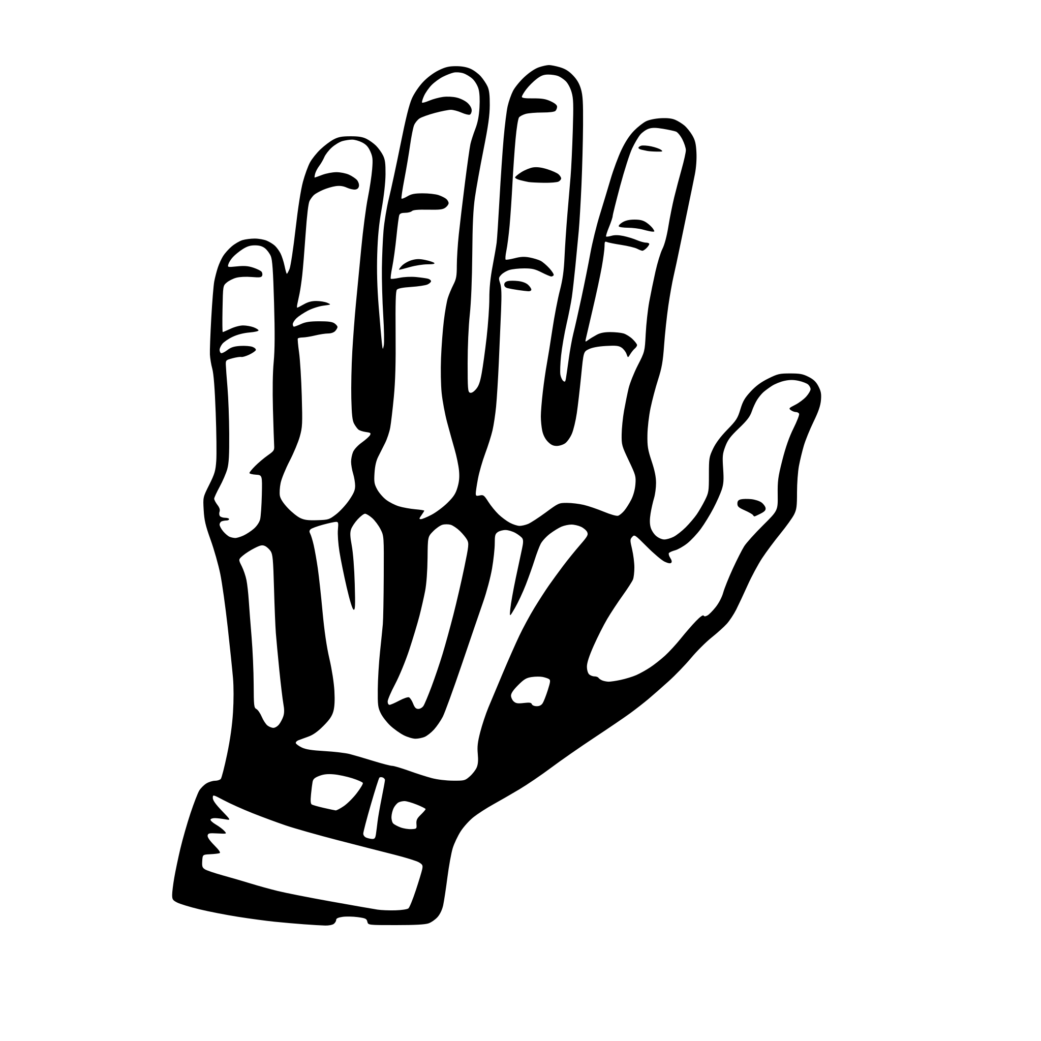 AI-generated SVG of a Distal radius bone fracture