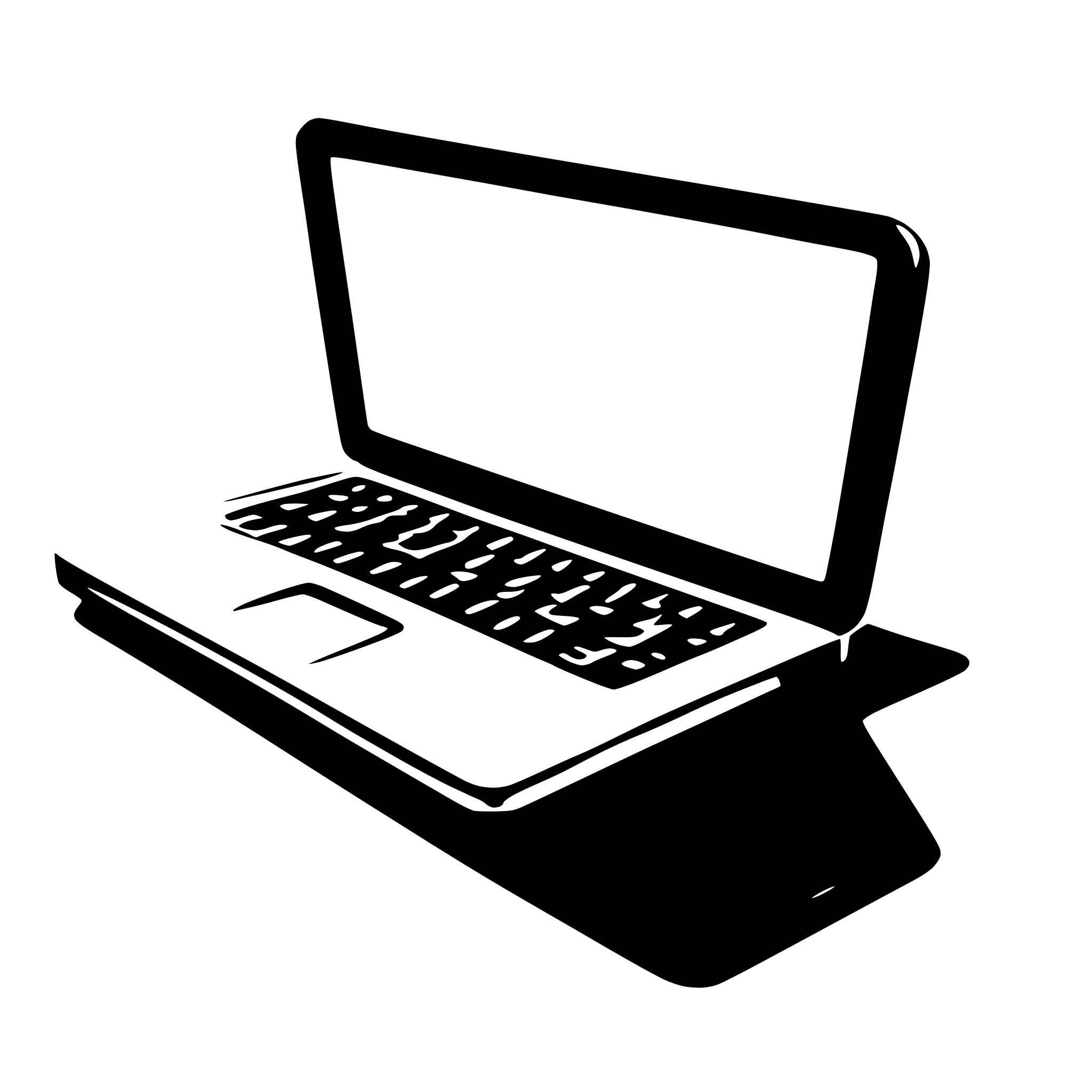 AI-generated SVG of a laptop