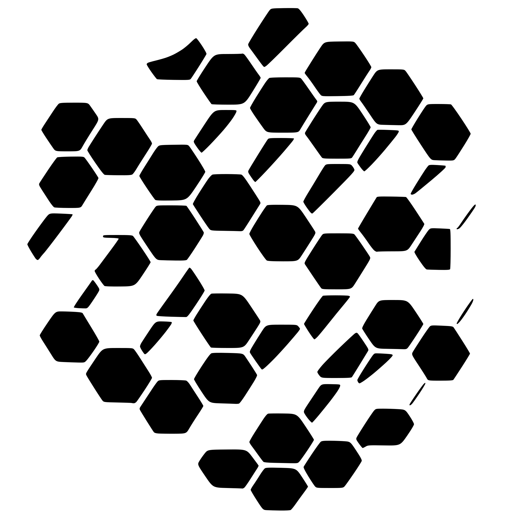 AI-generated SVG of 'flag with honeycomb'