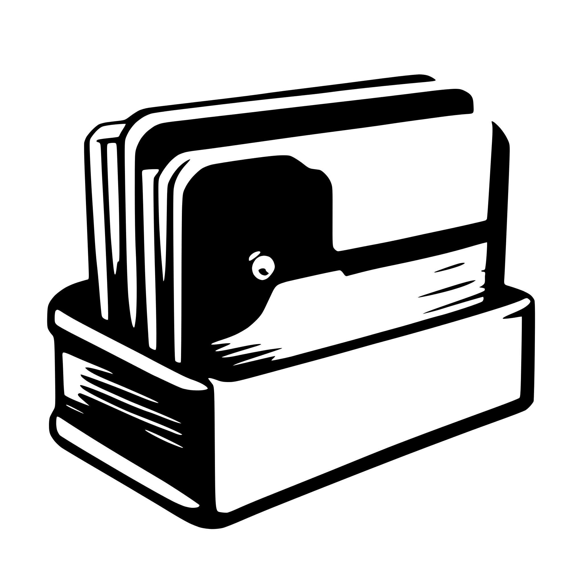 AI-generated SVG of a 2D desktop icon: folder