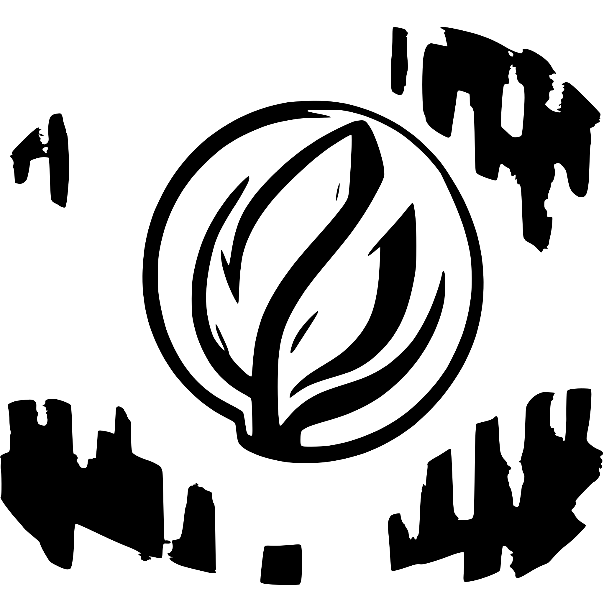 AI-generated SVG of a Futuristic design logo