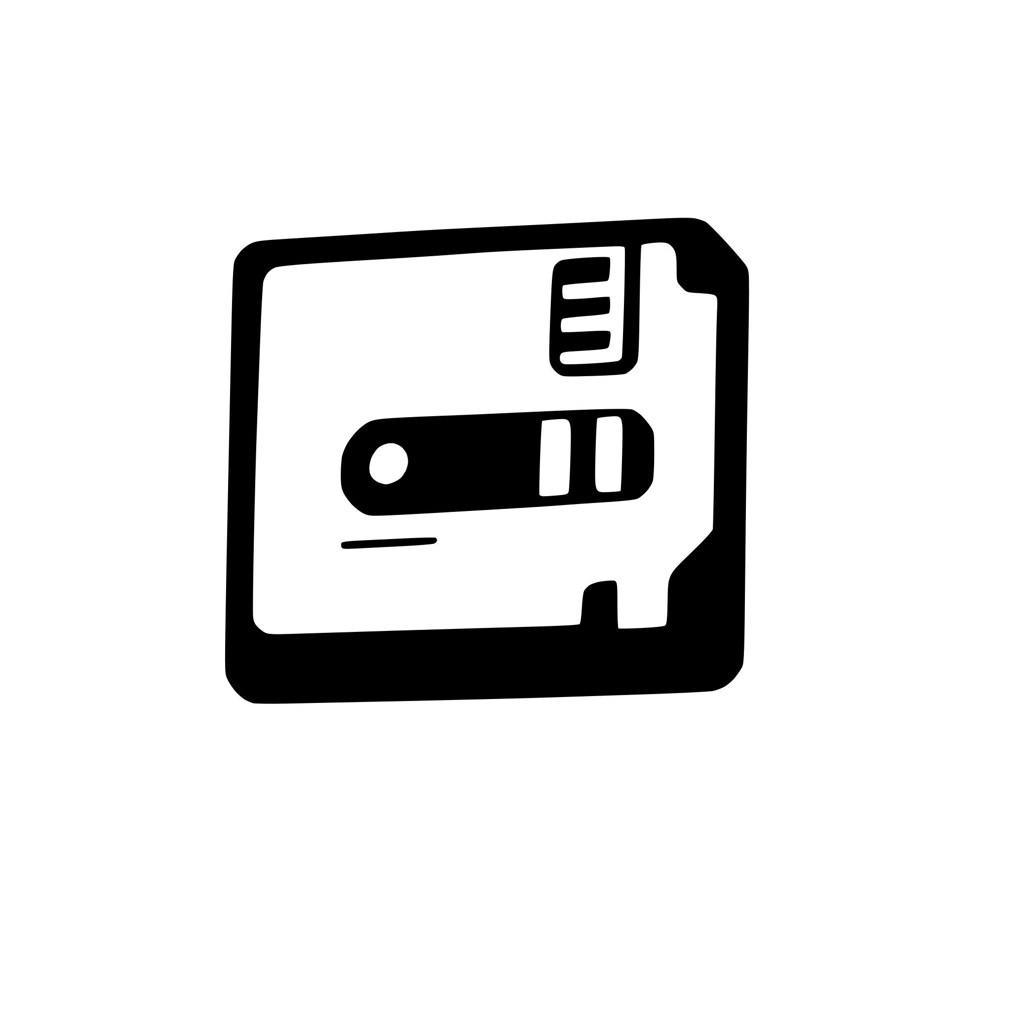 AI-generated SVG of 'floppy disk icon'