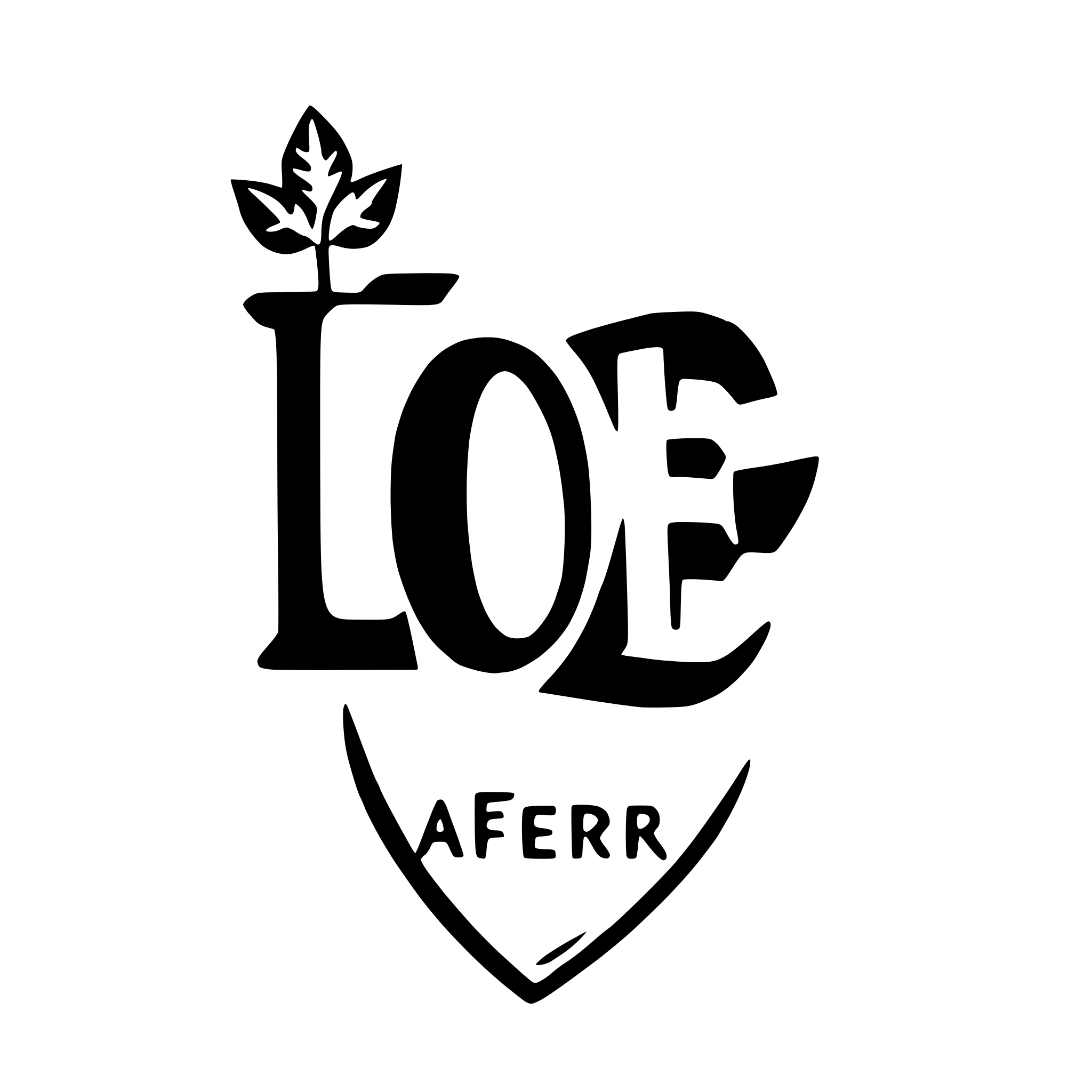 AI-generated SVG of a love banner