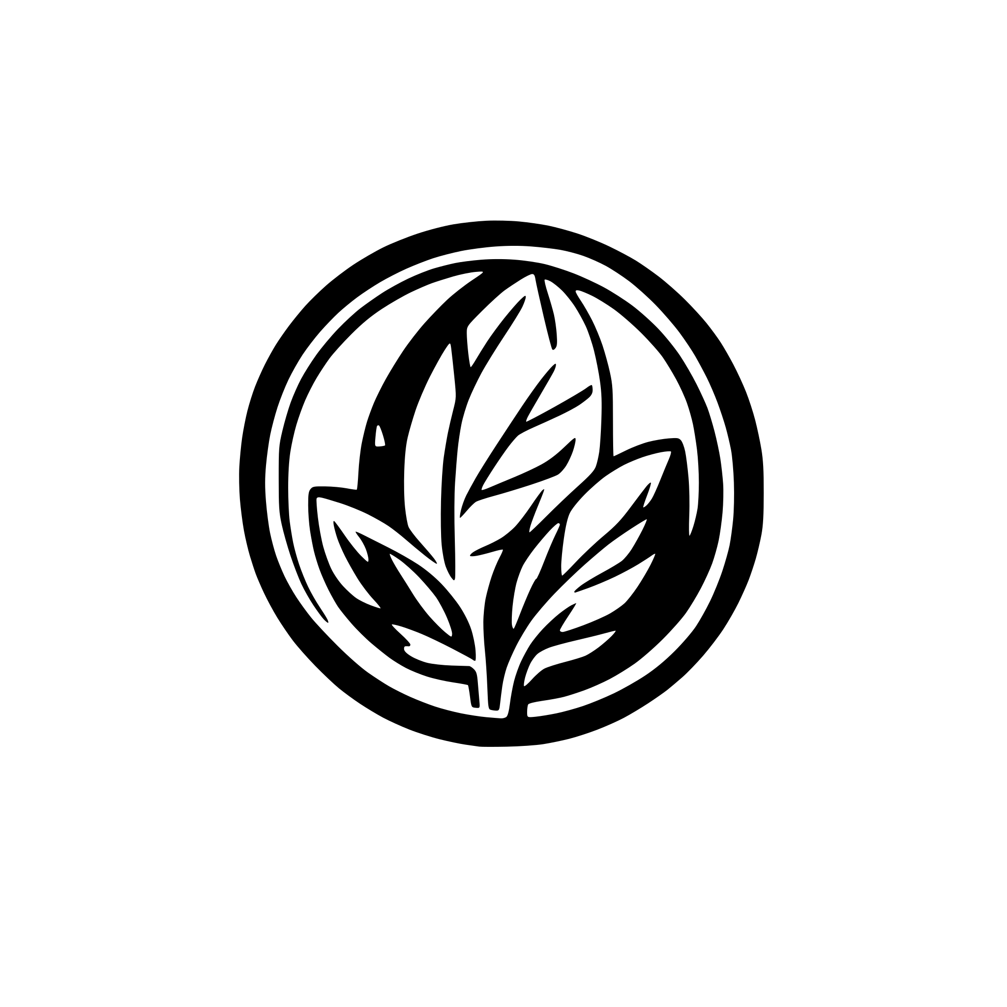 AI-generated SVG of a a logo with text HP
