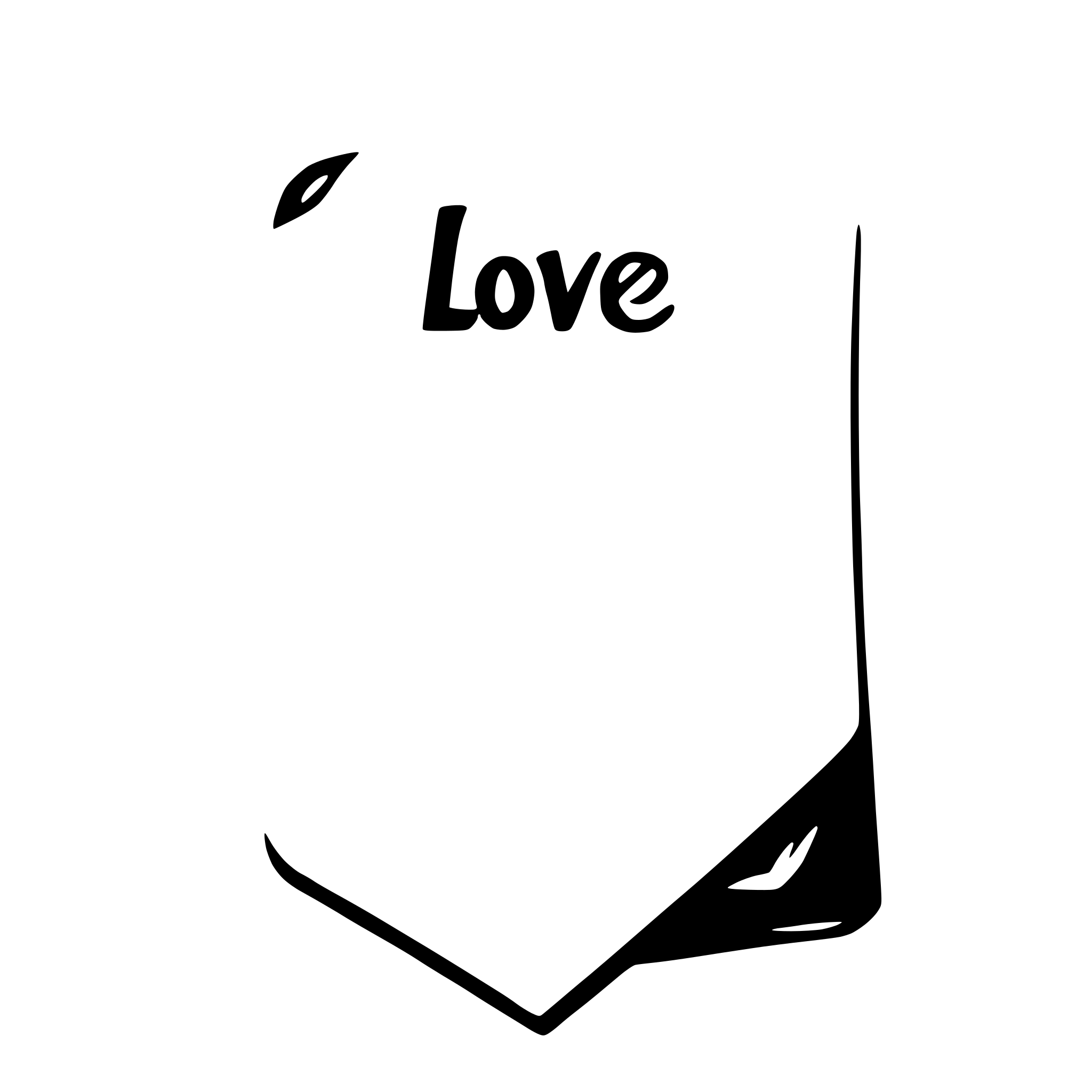AI-generated SVG of 'handwritten love note'