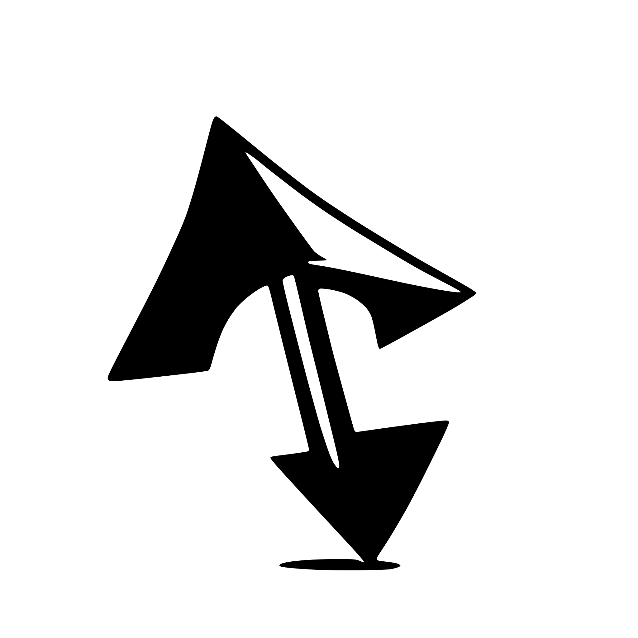 AI-generated SVG of a cursor icon