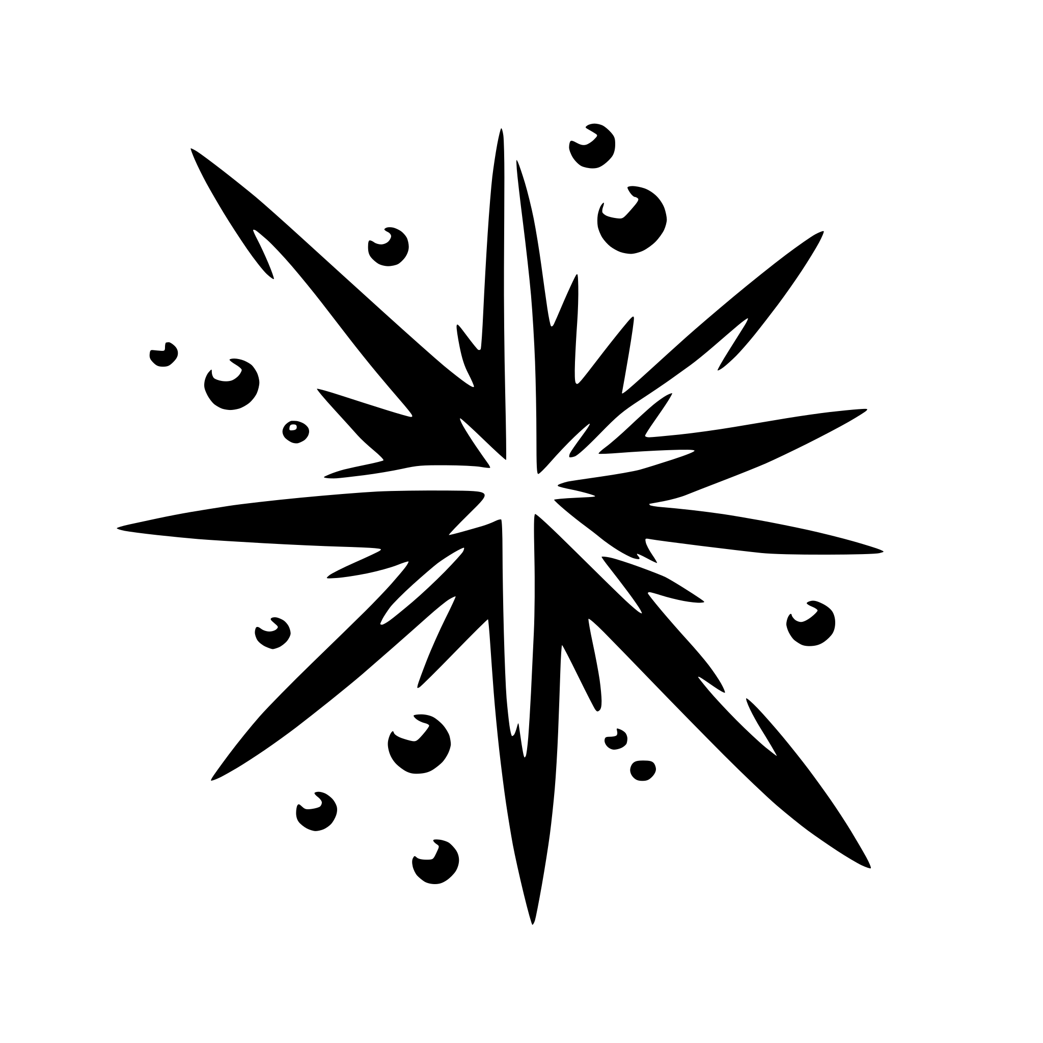 AI-generated SVG of 'sparkles'