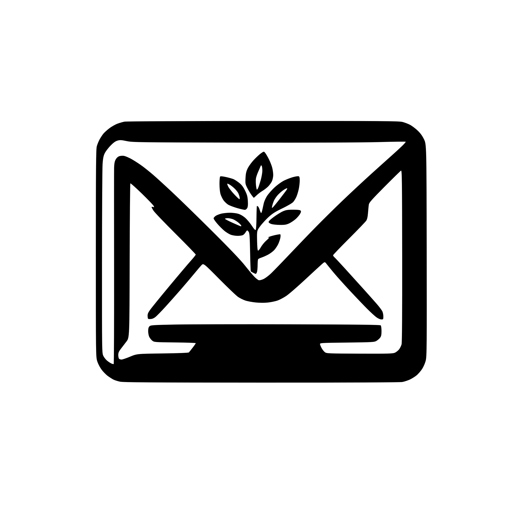 AI-generated SVG of a newsletter icon