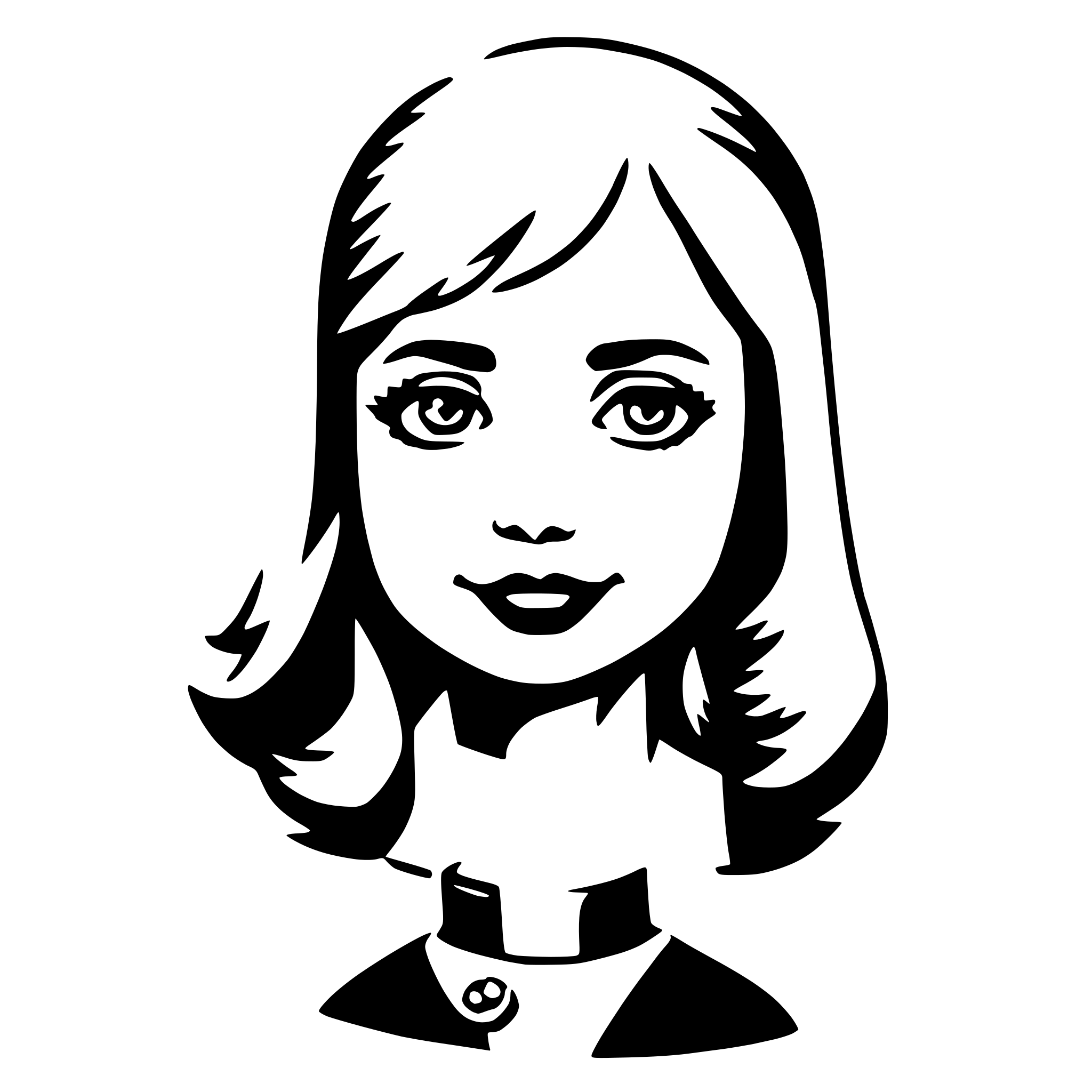 AI-generated SVG of a dolly