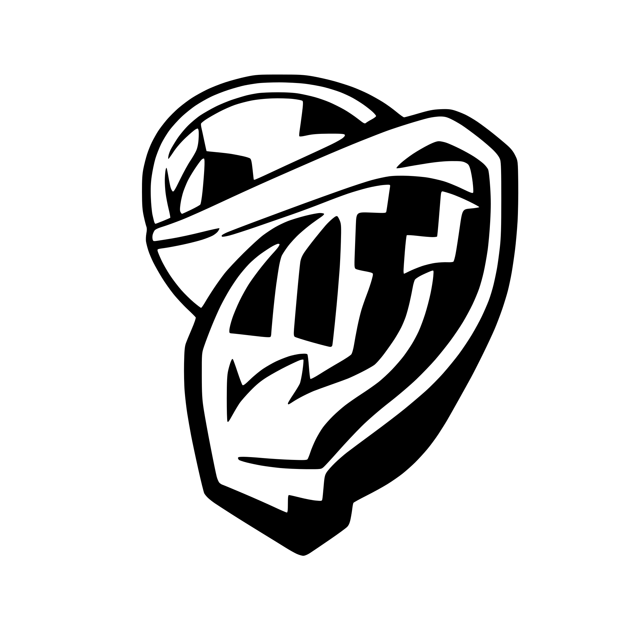 AI-generated SVG of a football scouting platform website logo