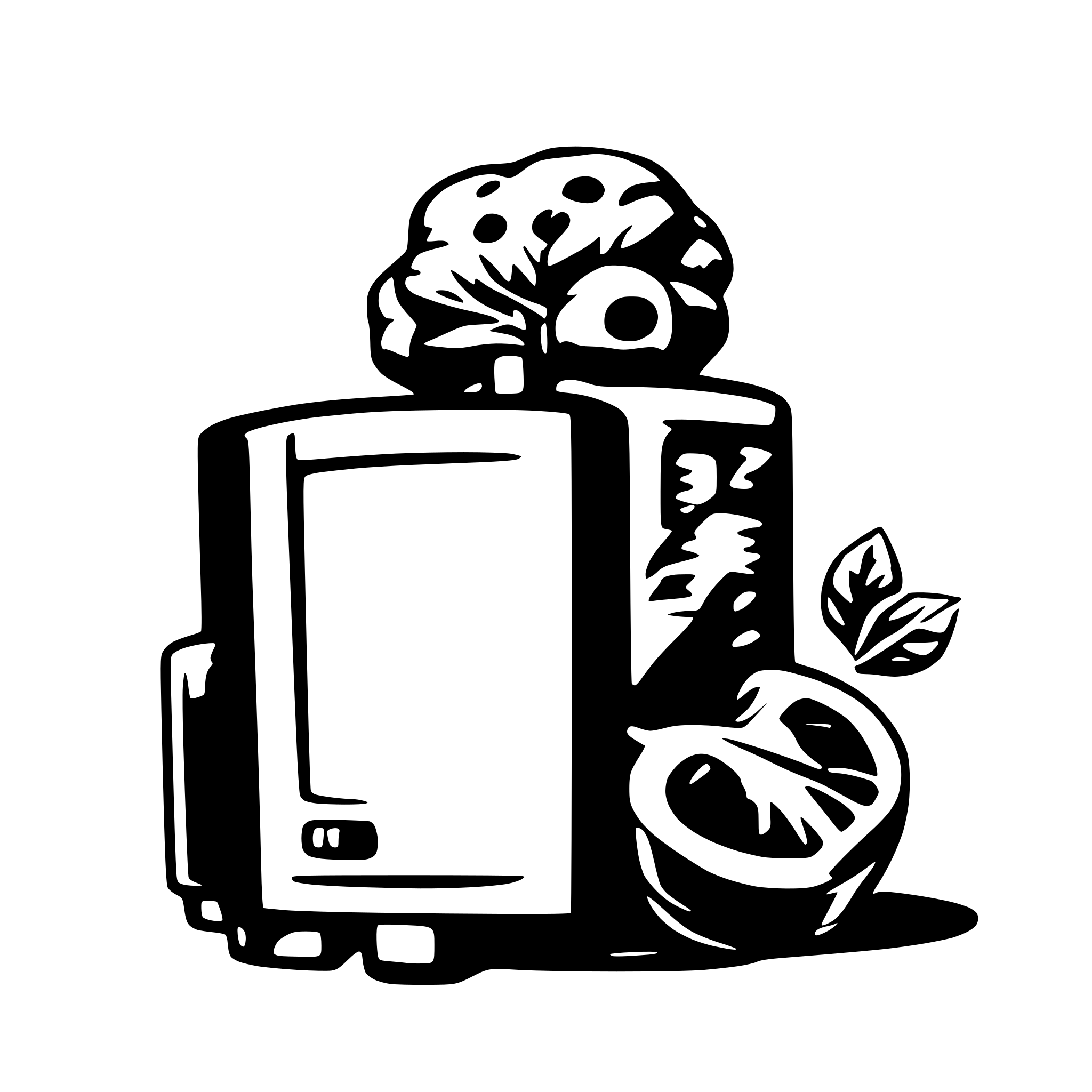 AI-generated SVG of a SuicaoDex