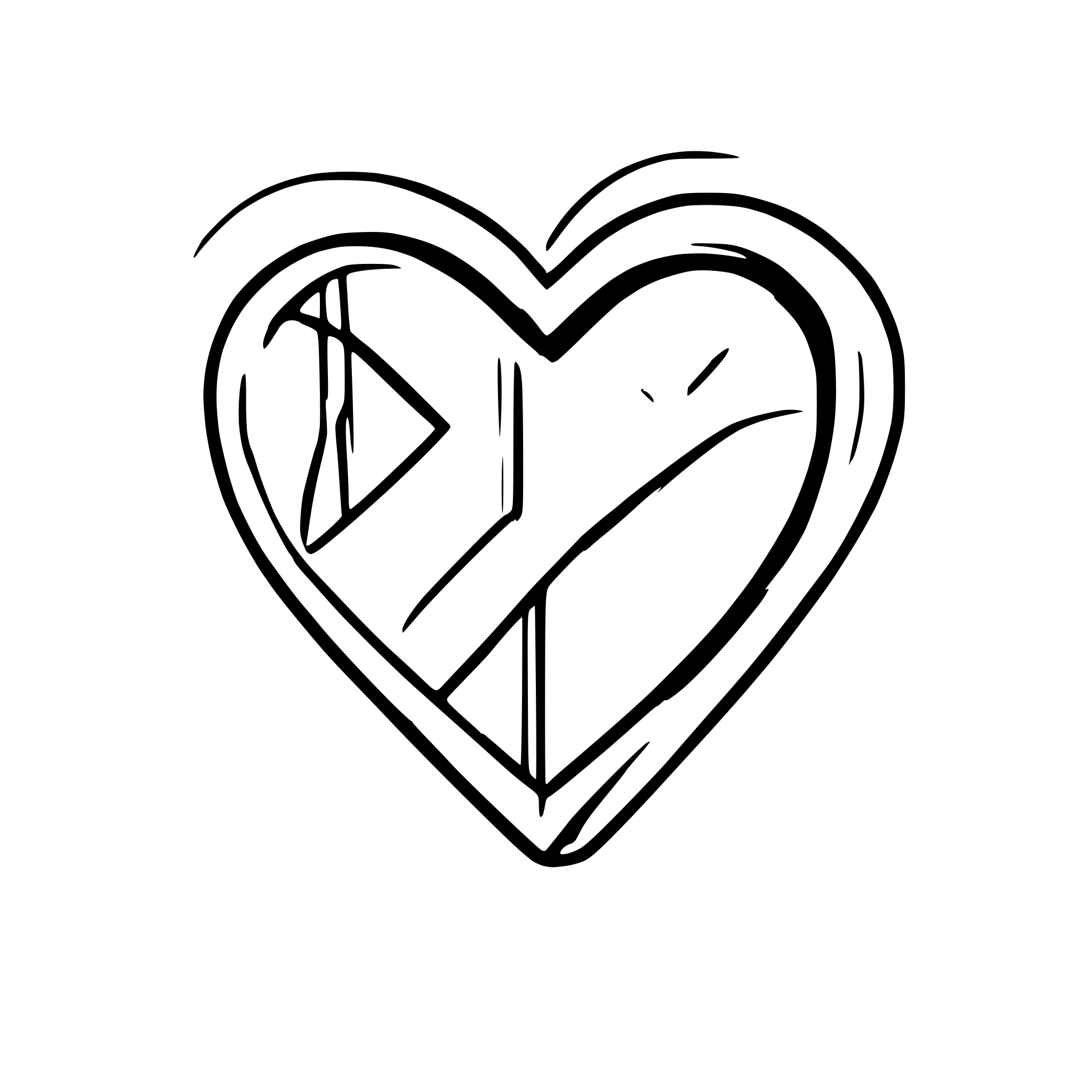 AI-generated SVG of a heart only 1 line