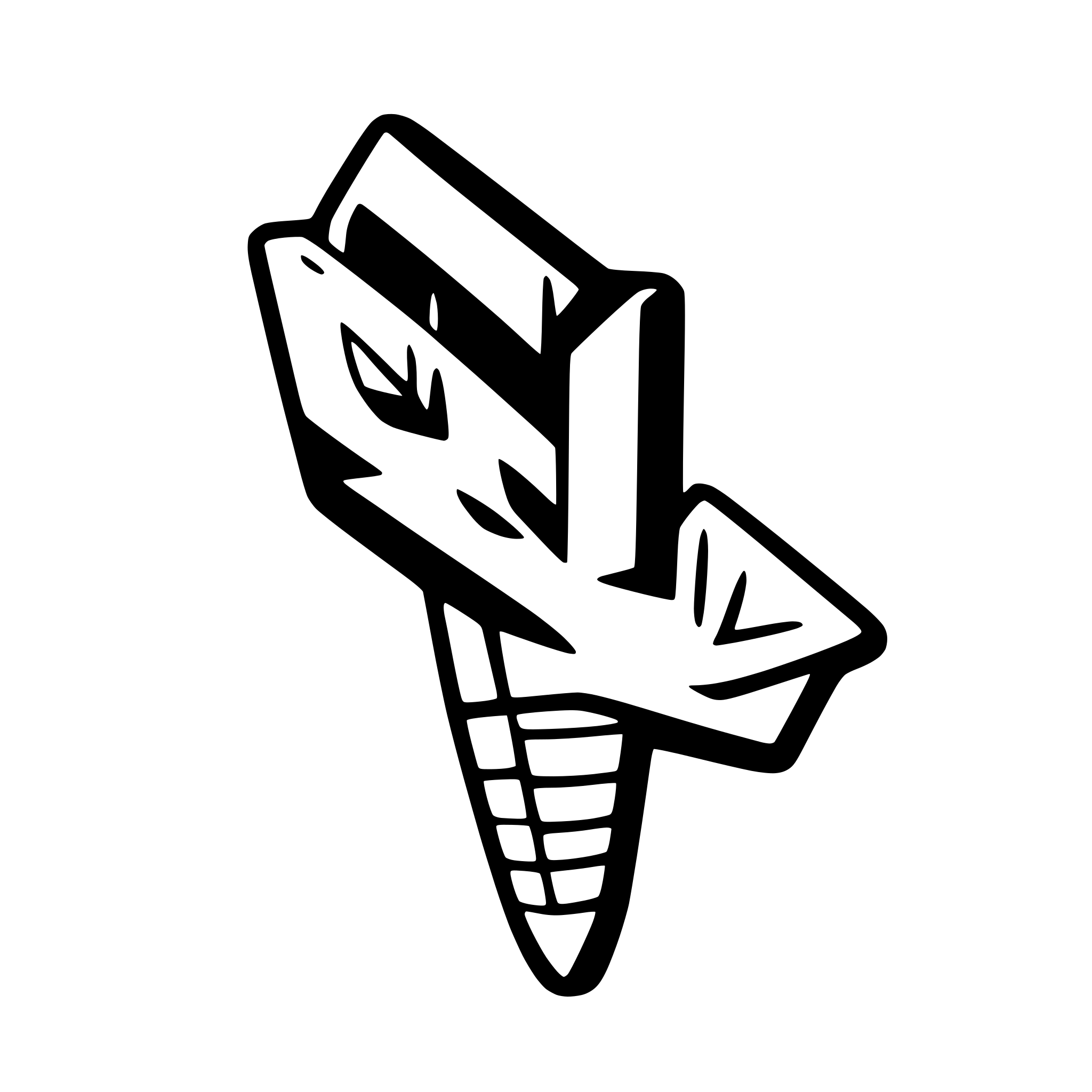 AI-generated SVG of a a large PDF file icon on the right with a smaller PDF file icon on the left. A bold arrow in the middle points from the larger icon to the smaller one, representing file size reduction or compression.