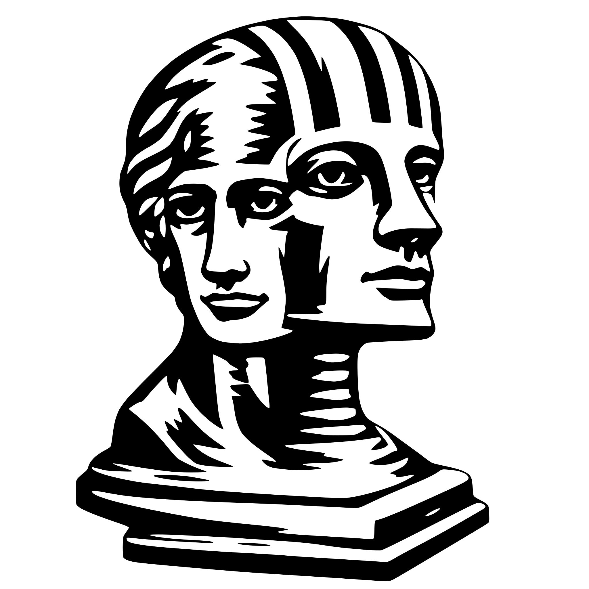 AI-generated SVG of a Schachfigur: Bauer