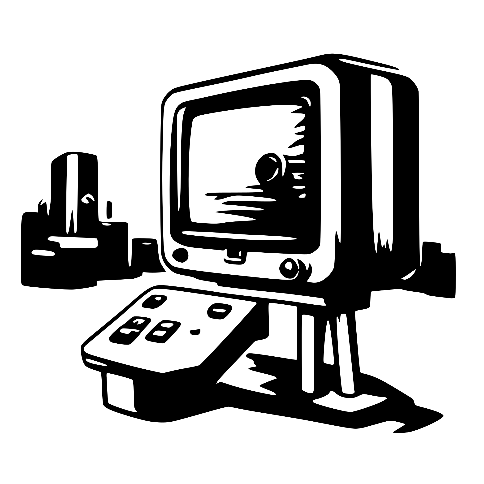 AI-generated SVG of a videos