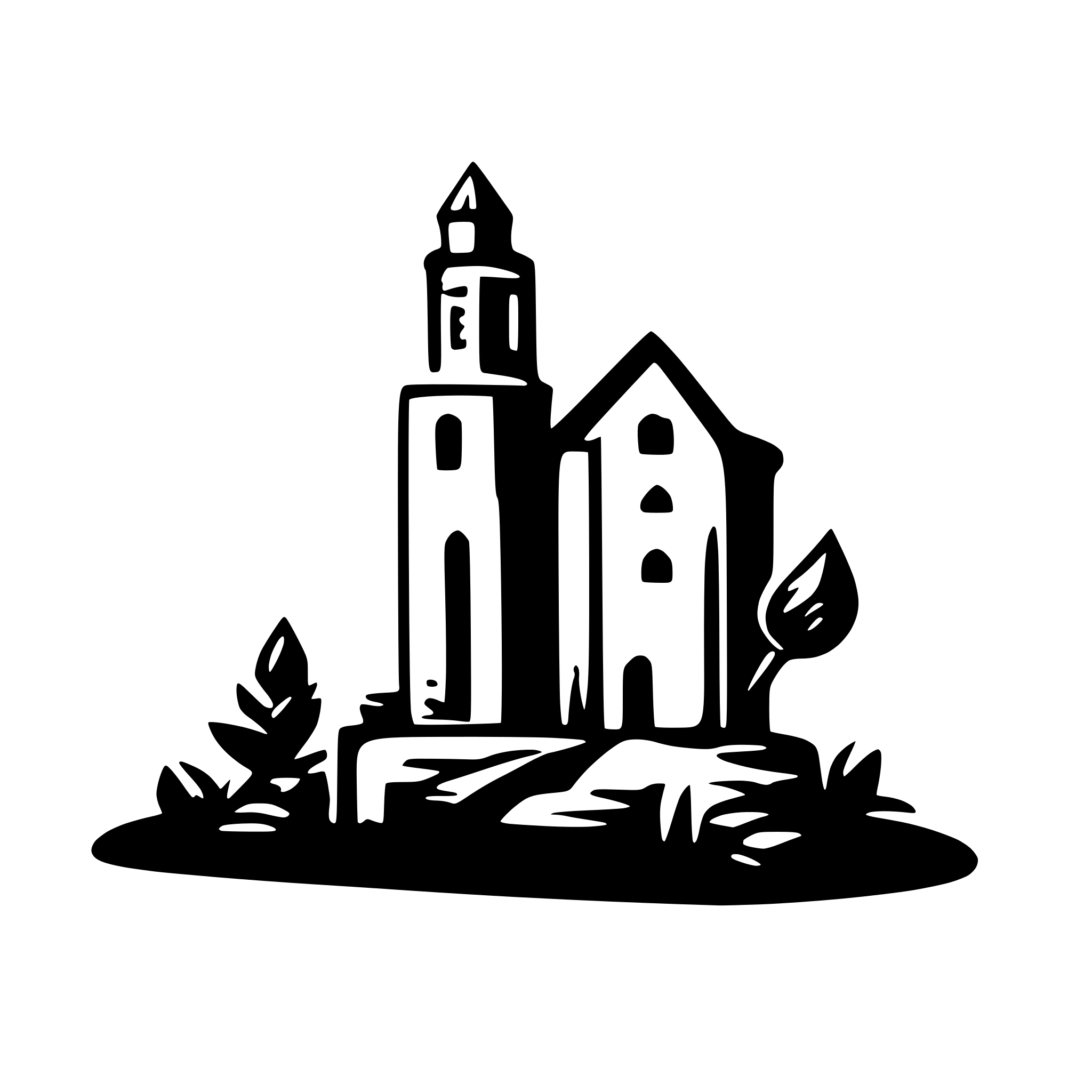 AI-generated SVG of a , vector illustration, monochrome