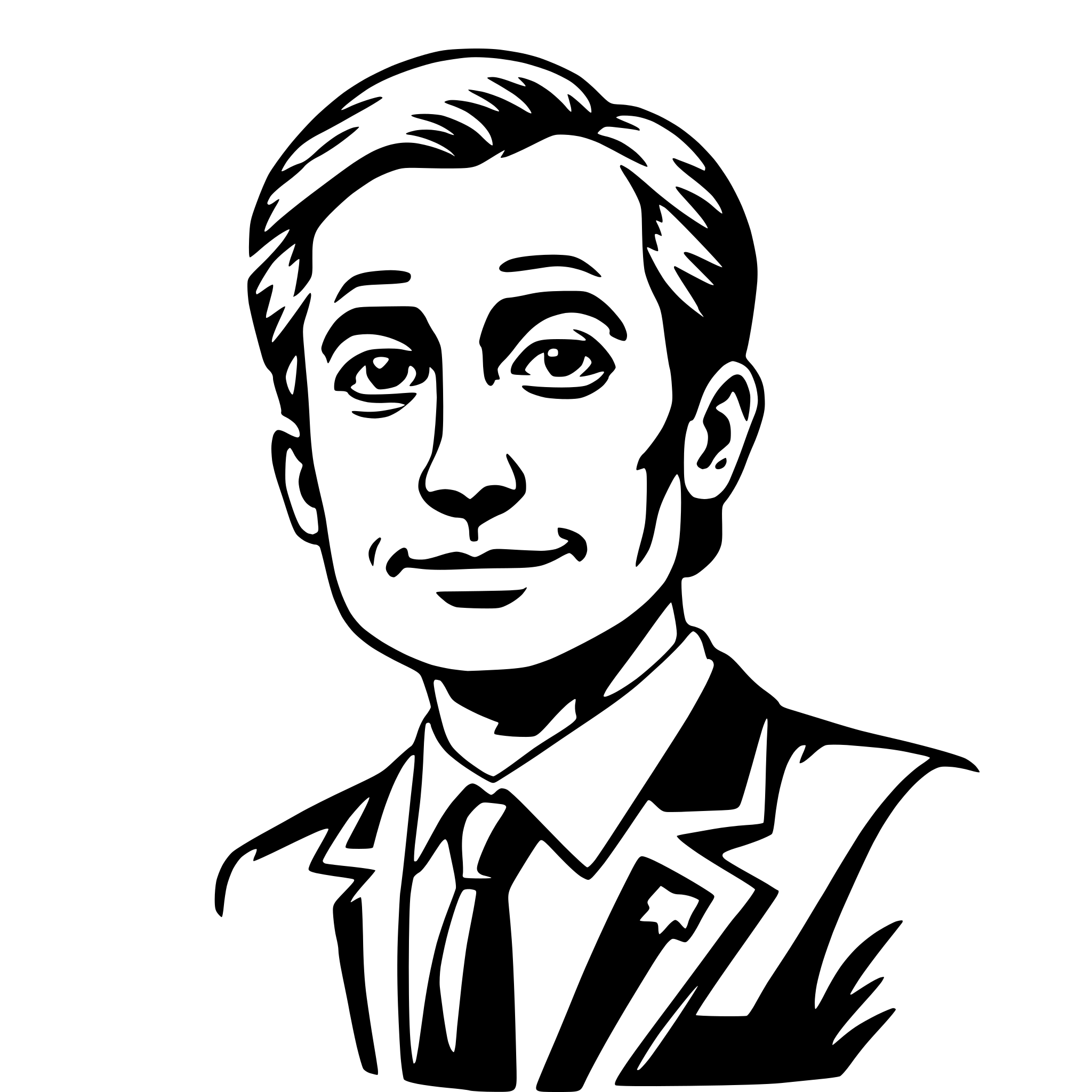 AI-generated SVG of 'politician'