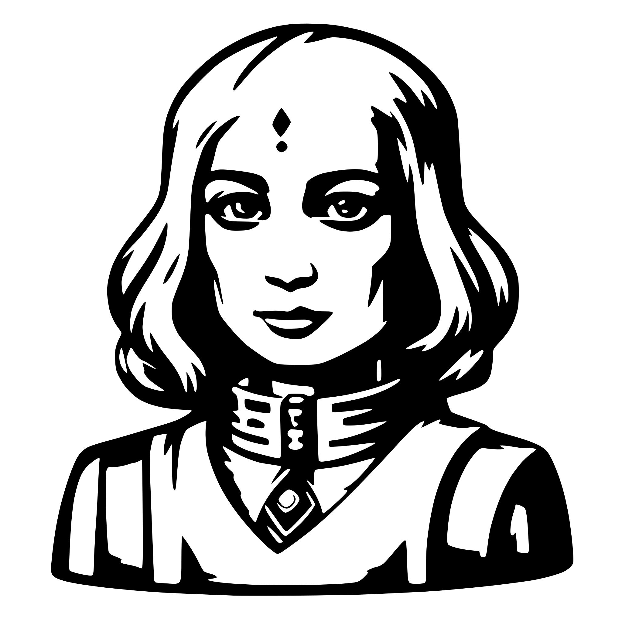 AI-generated SVG of 'GEN AI MAGIC'
