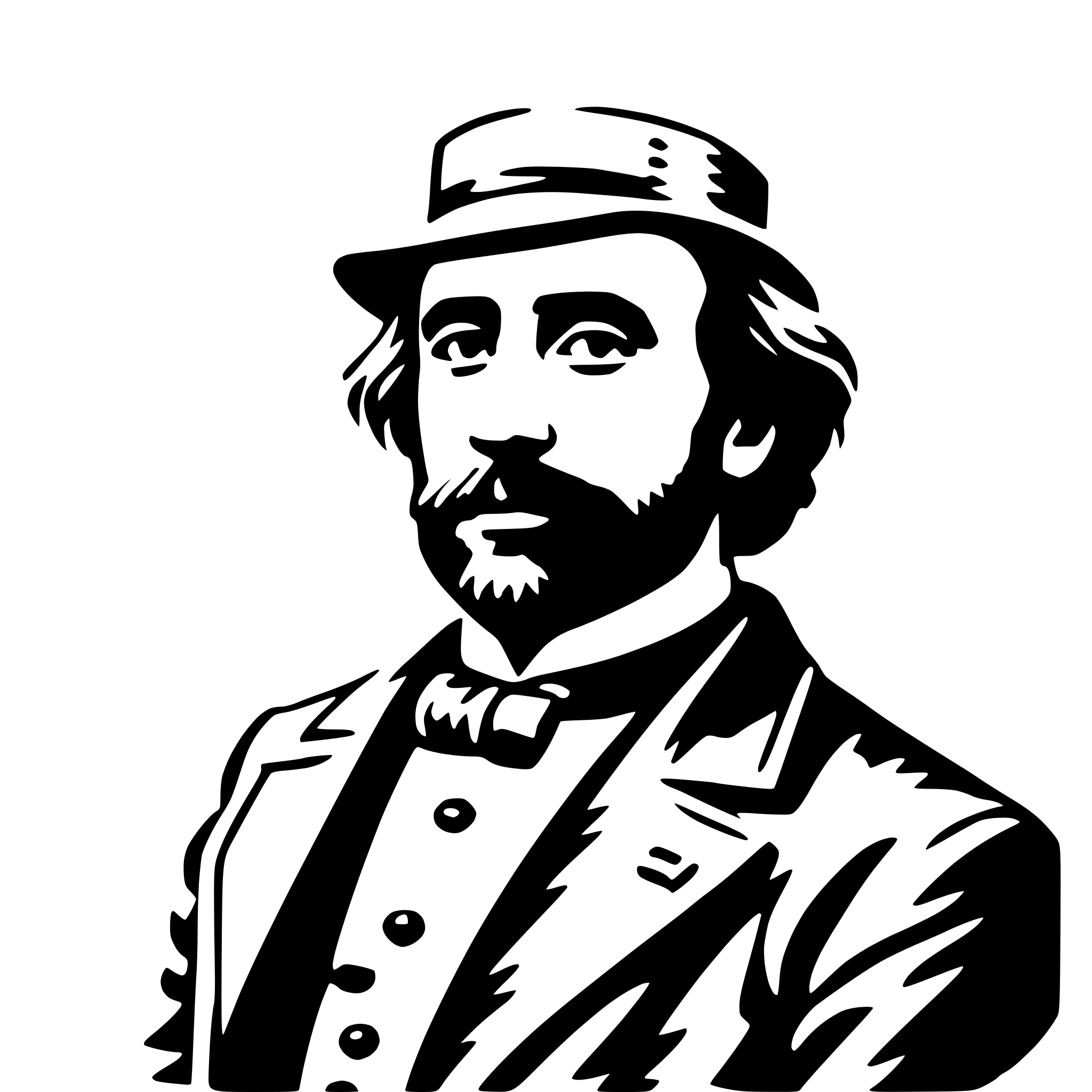 AI-generated SVG of 'claude monet'