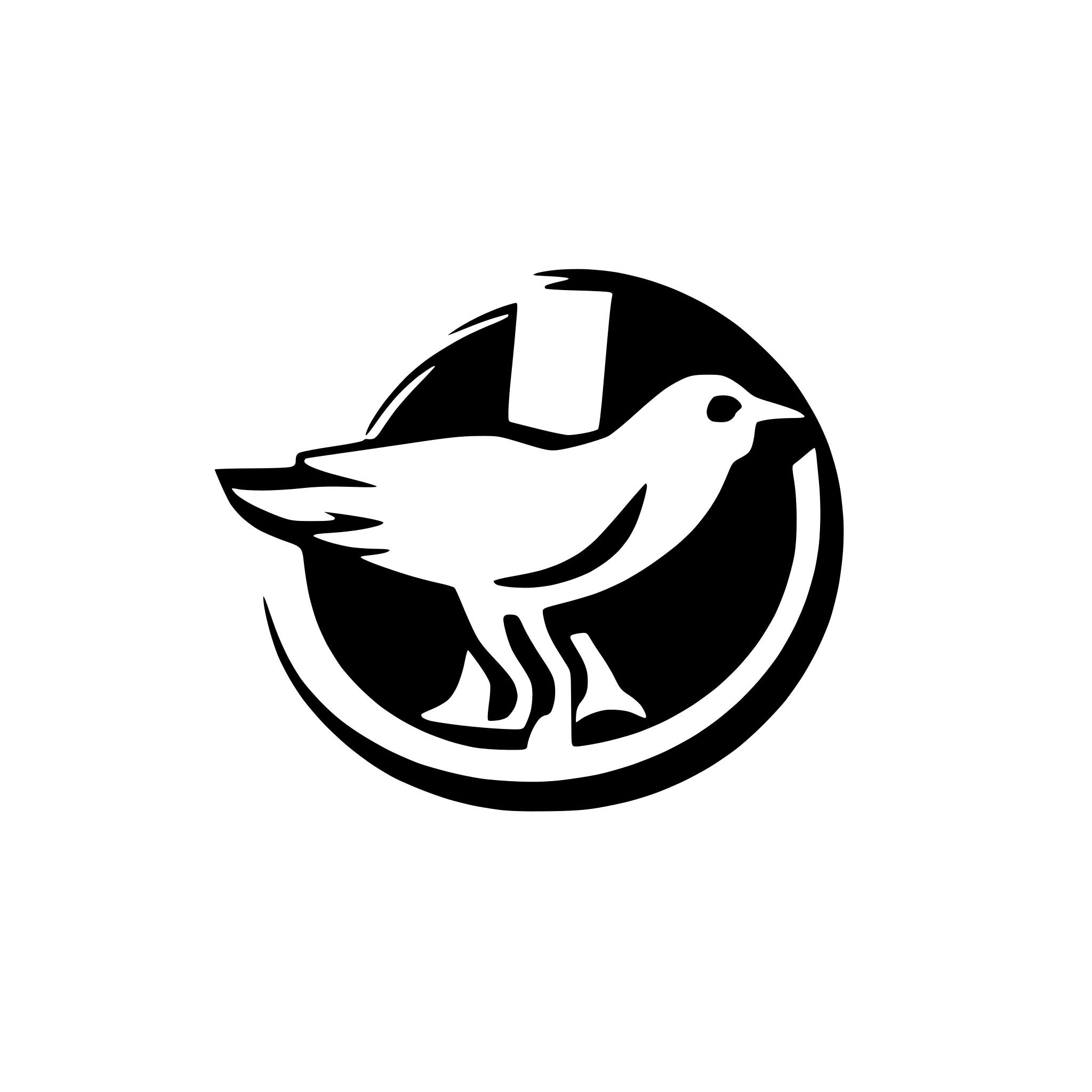 AI-generated SVG of 'B letter like a bird'